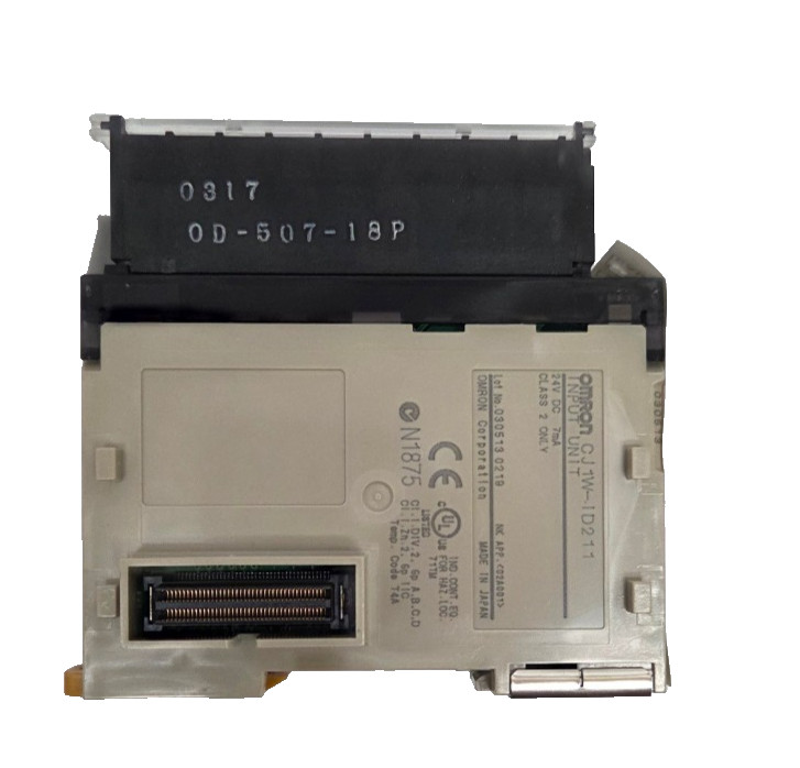 New Omron CJ1W-ID211 Digital Input Unit, 16 x 24 VDC In, Screw, CJ I/O Bus