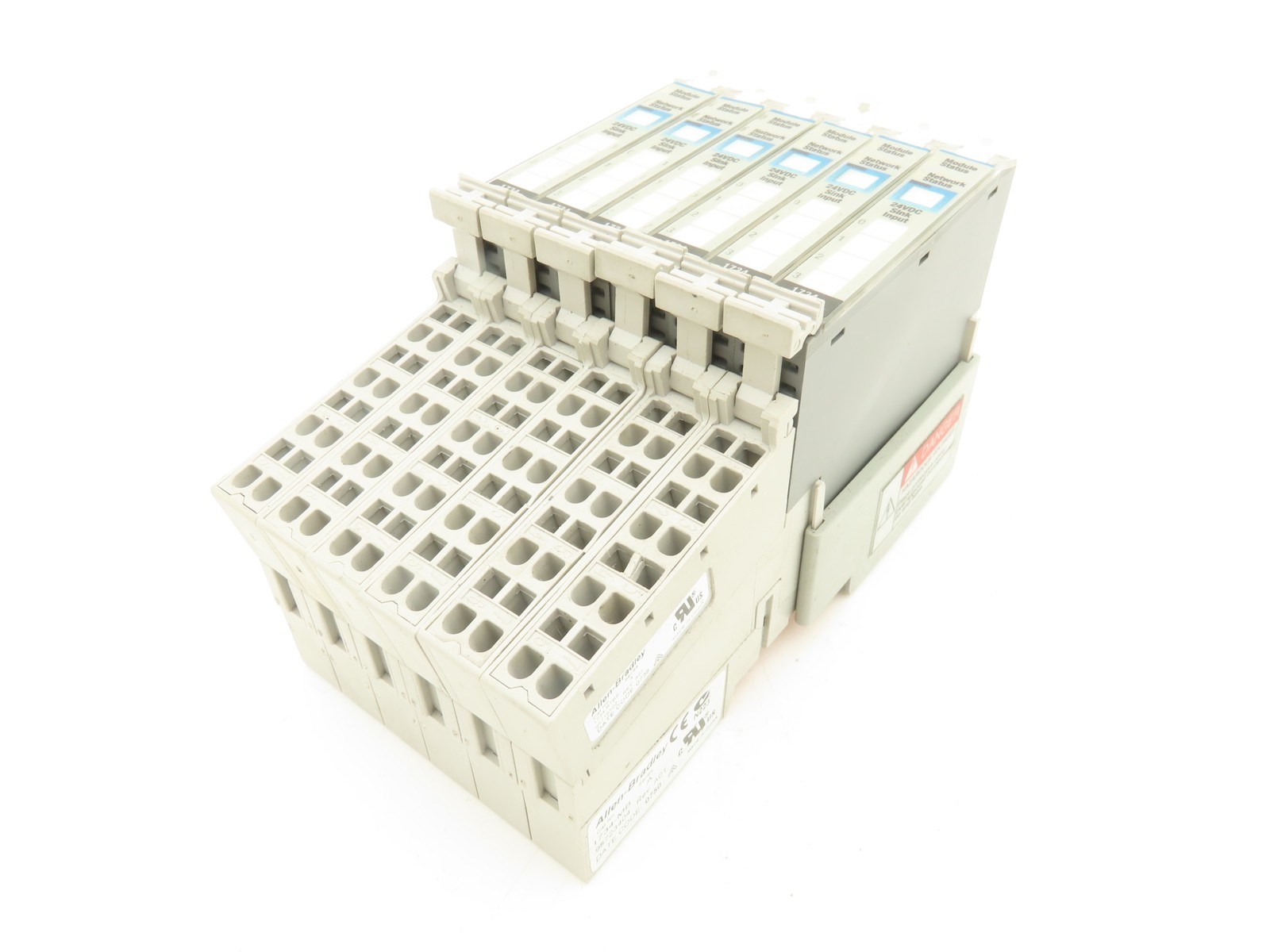 Allen Bradley 1734-IB8 Point I/O 8Pt Digital Input Module 24VDC Ser C Lot of 6