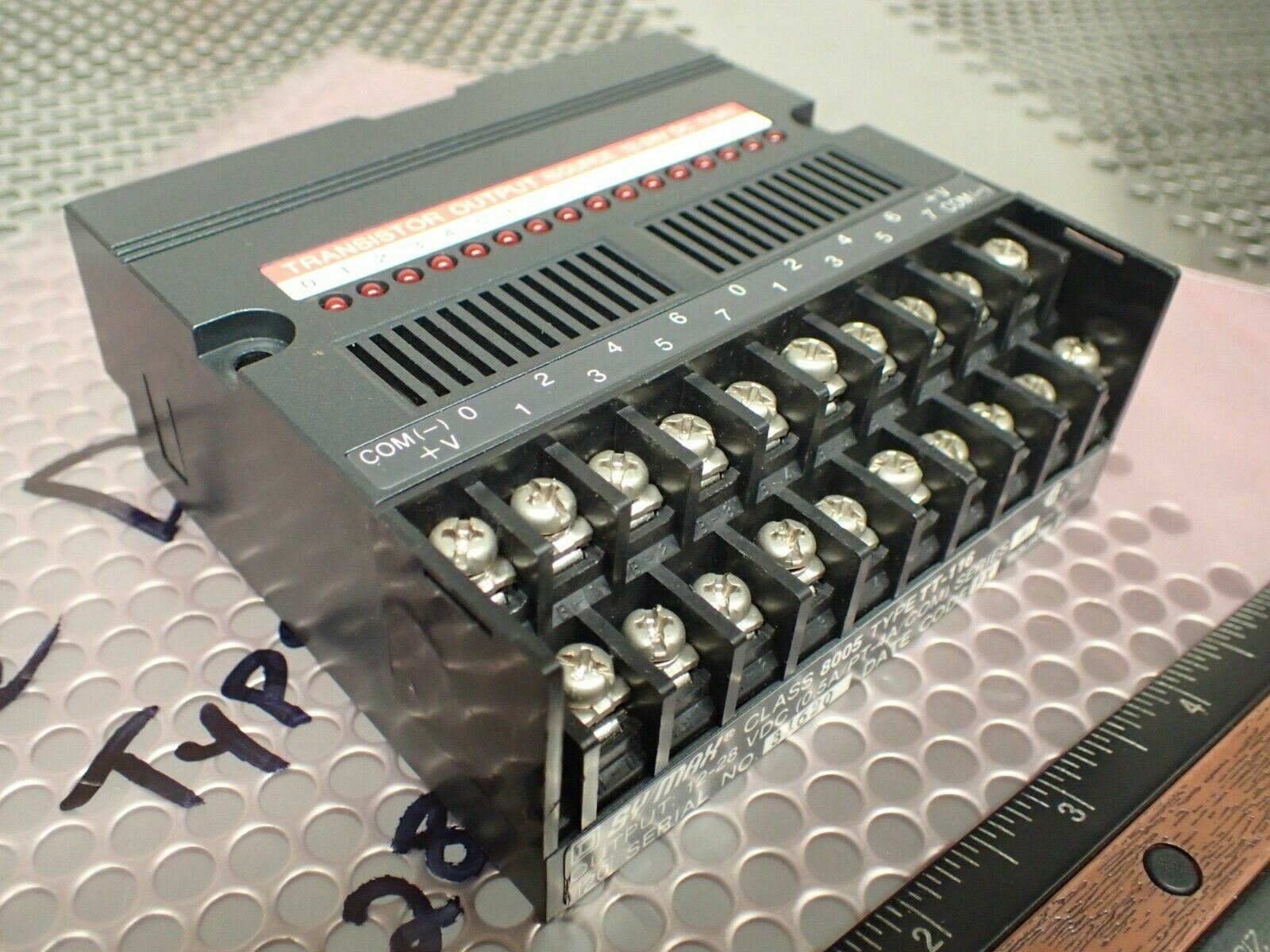 Square D SY/MAX 8005-TT-116 Ser. A Output Module 12-28VDC Used With Warranty