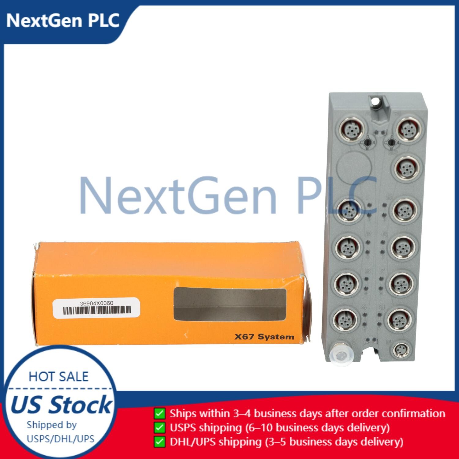 B&R Automation X67BC8321.L12 POWERLINK Bus Controller New NFP-