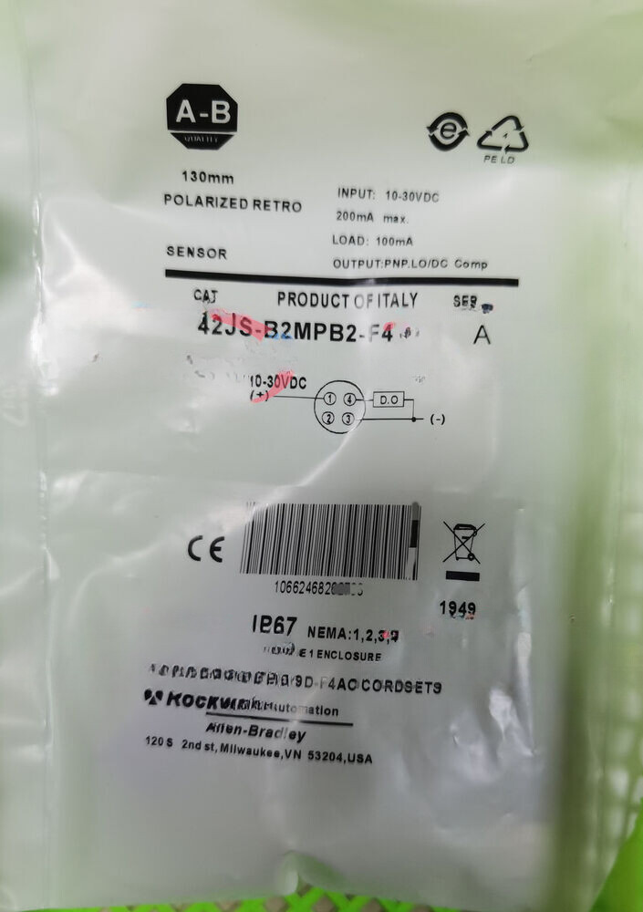 1pc 42JS-B2MPB2-F4 New
