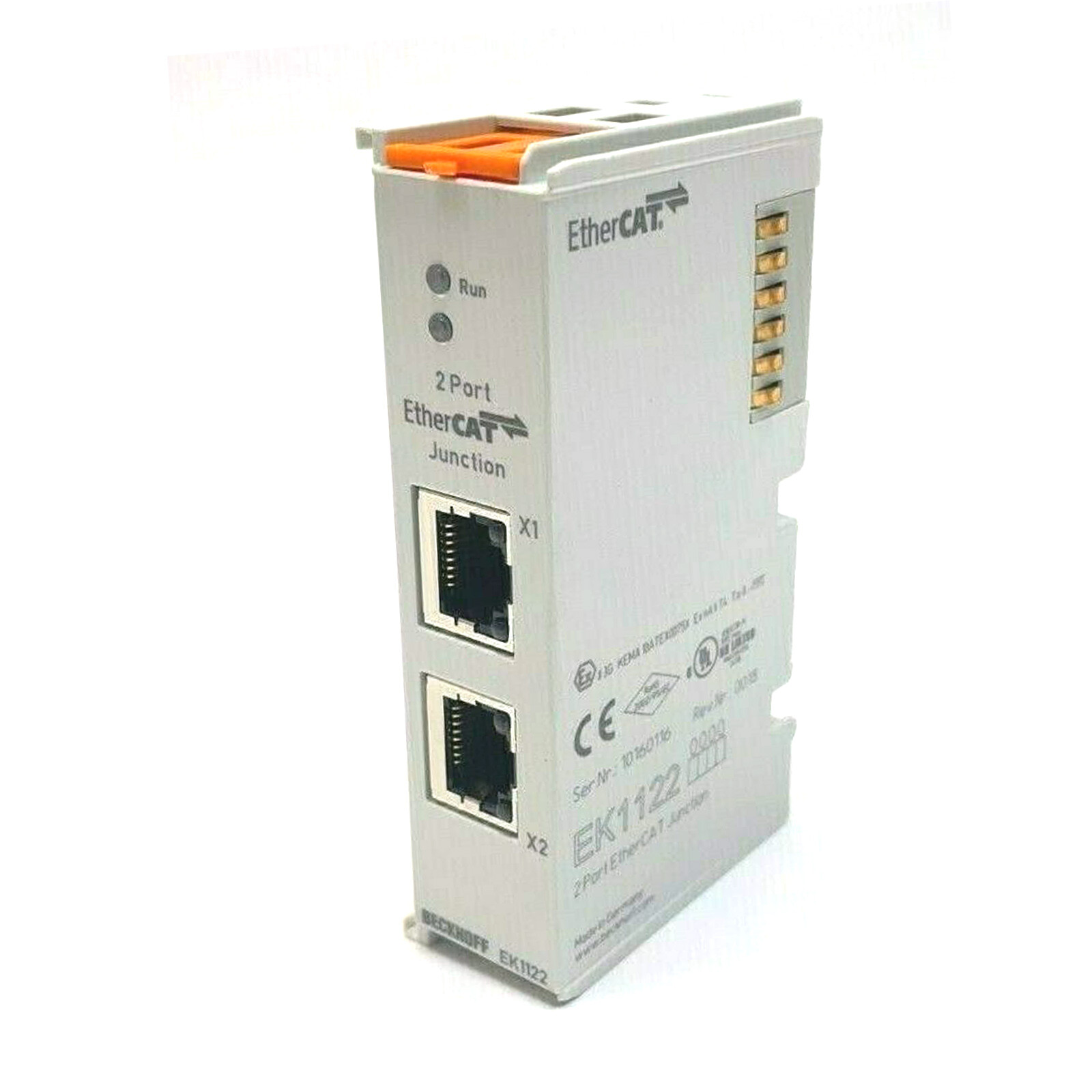 New In Box BECKHOFF EK1122 2-port EtherCAT Junction