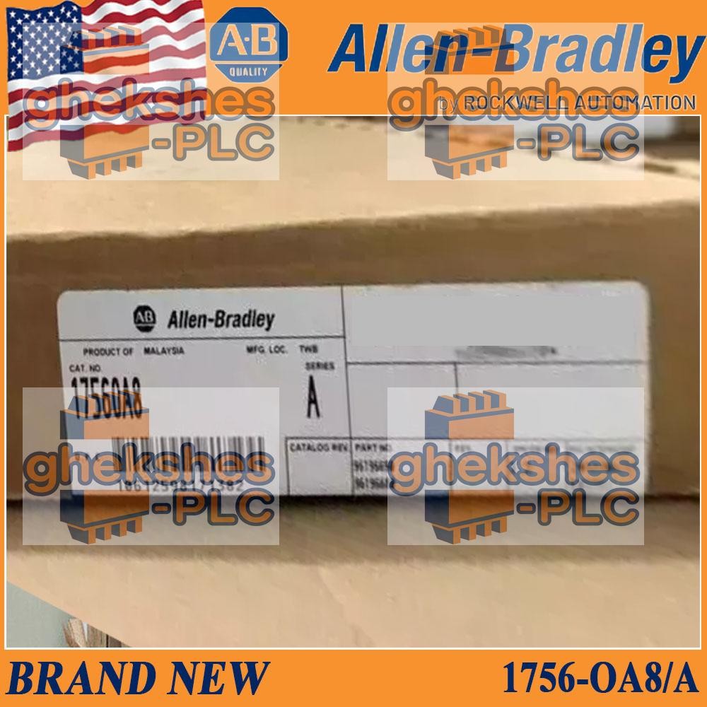 Factory Sealed NEW PLC 1756-OA8/A ControlLogix 8 Pt D/O 120/240V AC Module