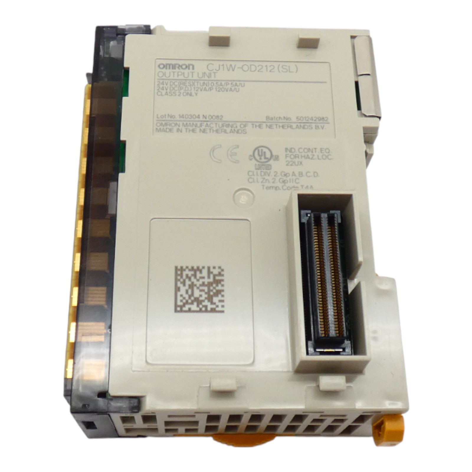 Omron OD212 CJ1W-OD212 (SL) CJ1WOD212 (SL) Output Unit -used-