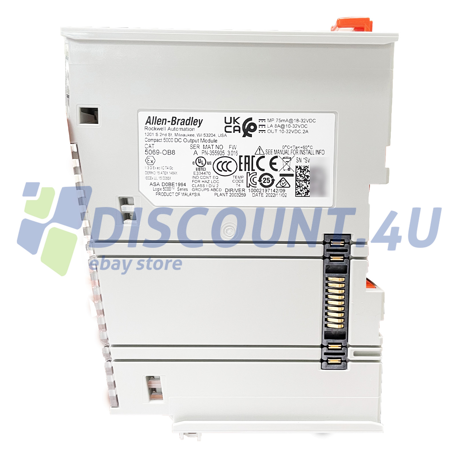New Sealed AB 5069-OB8 Compact I/O 8-Ch Output Module 5069OB8