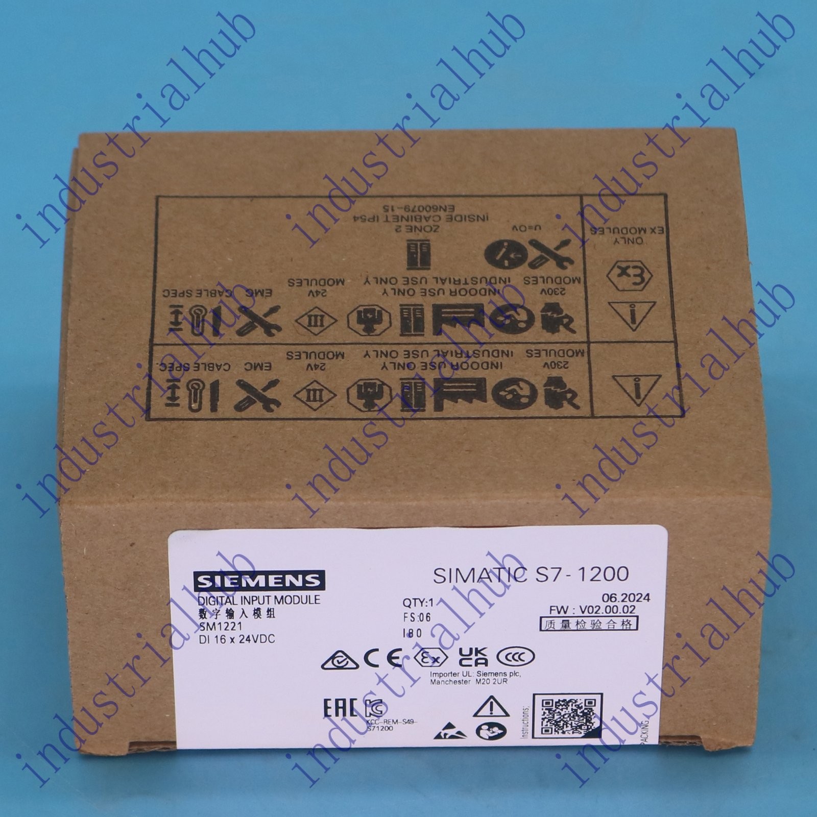 SIEMENS New 1pc in box PLC Module 6ES7221-1BH32-0XB0 ship DHL