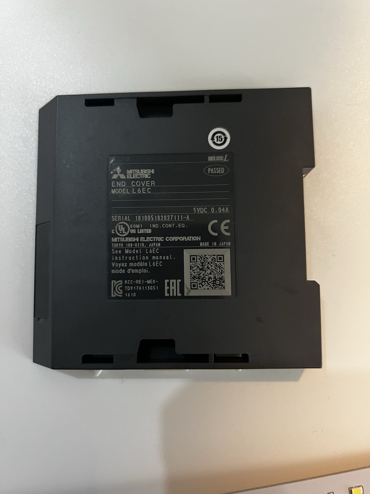 End Cover Model L 6 EC