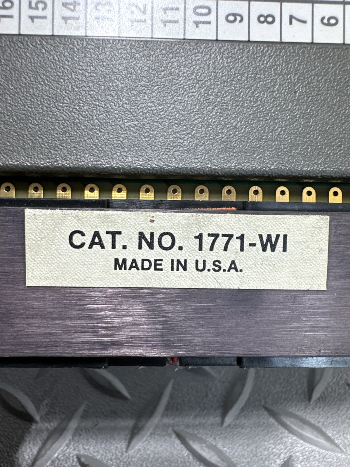 Allen Bradley 1771-IXE C THERMOCOUPLE/MILLIVOLT INPUT MODULE