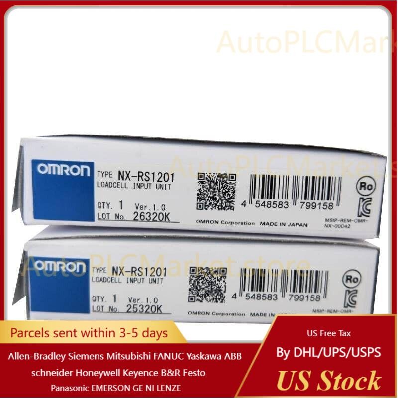 Omron NX-RS1201 Loadcell Input Unit NXRS1201 New Original Fast Shipping