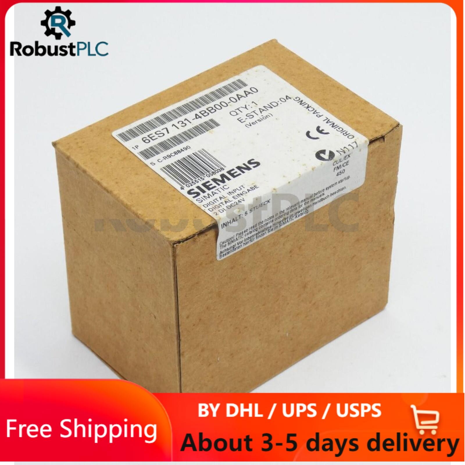 New Siemens 6ES7131-4BB00-0AA0 6ES7 131-4BB00-0AA0 DP MODULES FOR ET 200S