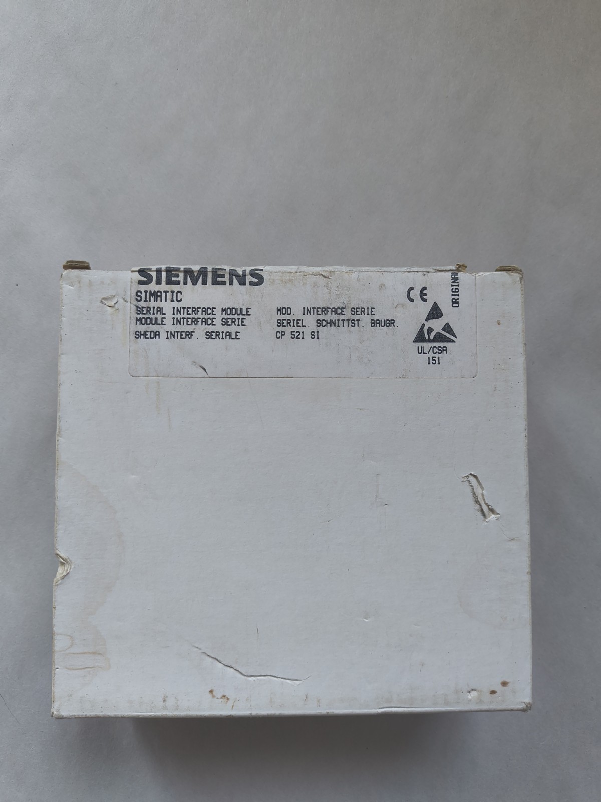 NEW IN BOX Siemens Simatic S5 6ES5 521-8MA22 Serial Interface Module USA LOCATED