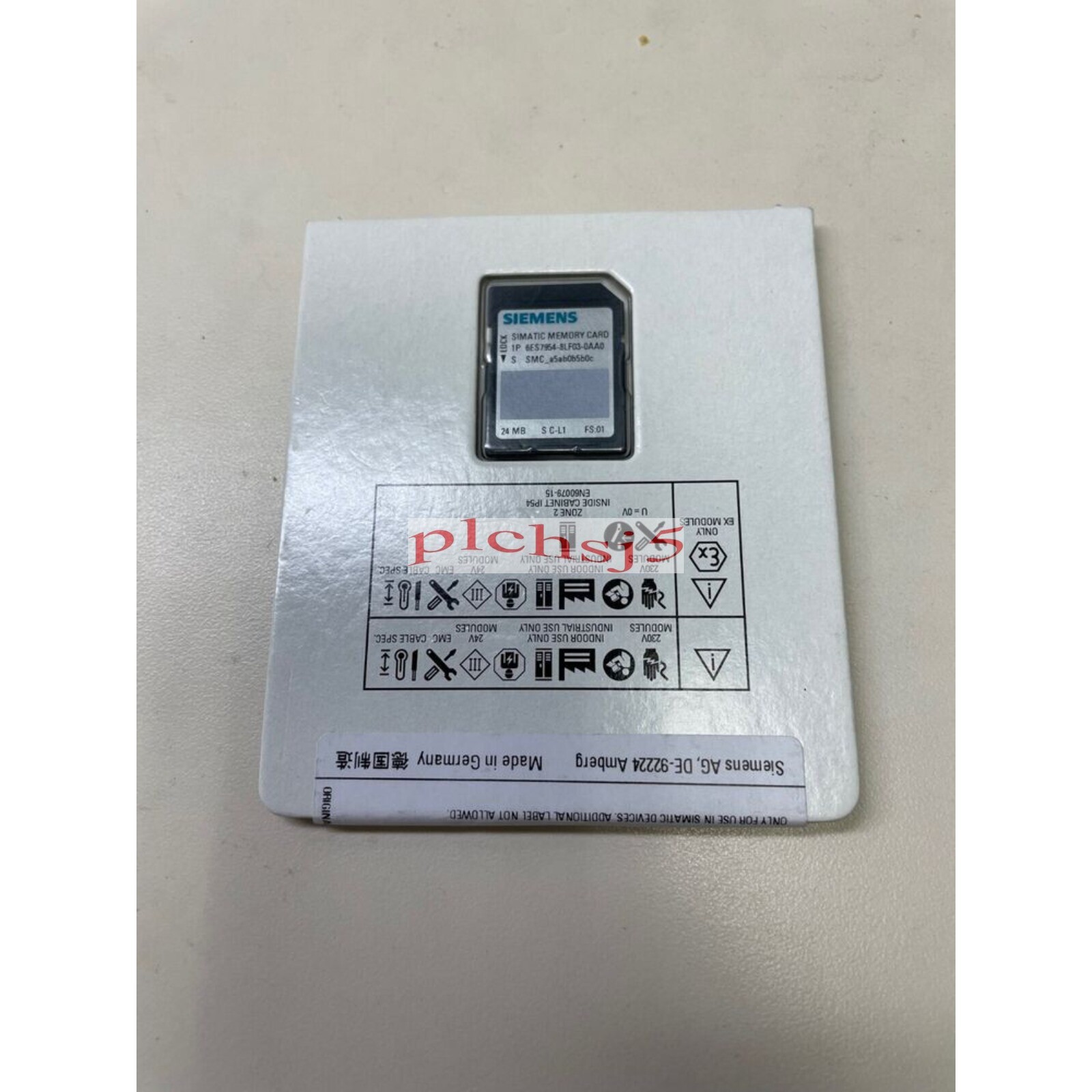 Siemens 6ES7954-8LF03-0AA0 S7 MEMORY CARD FOR S7-1X00 6ES7954-8LF03-0AA0