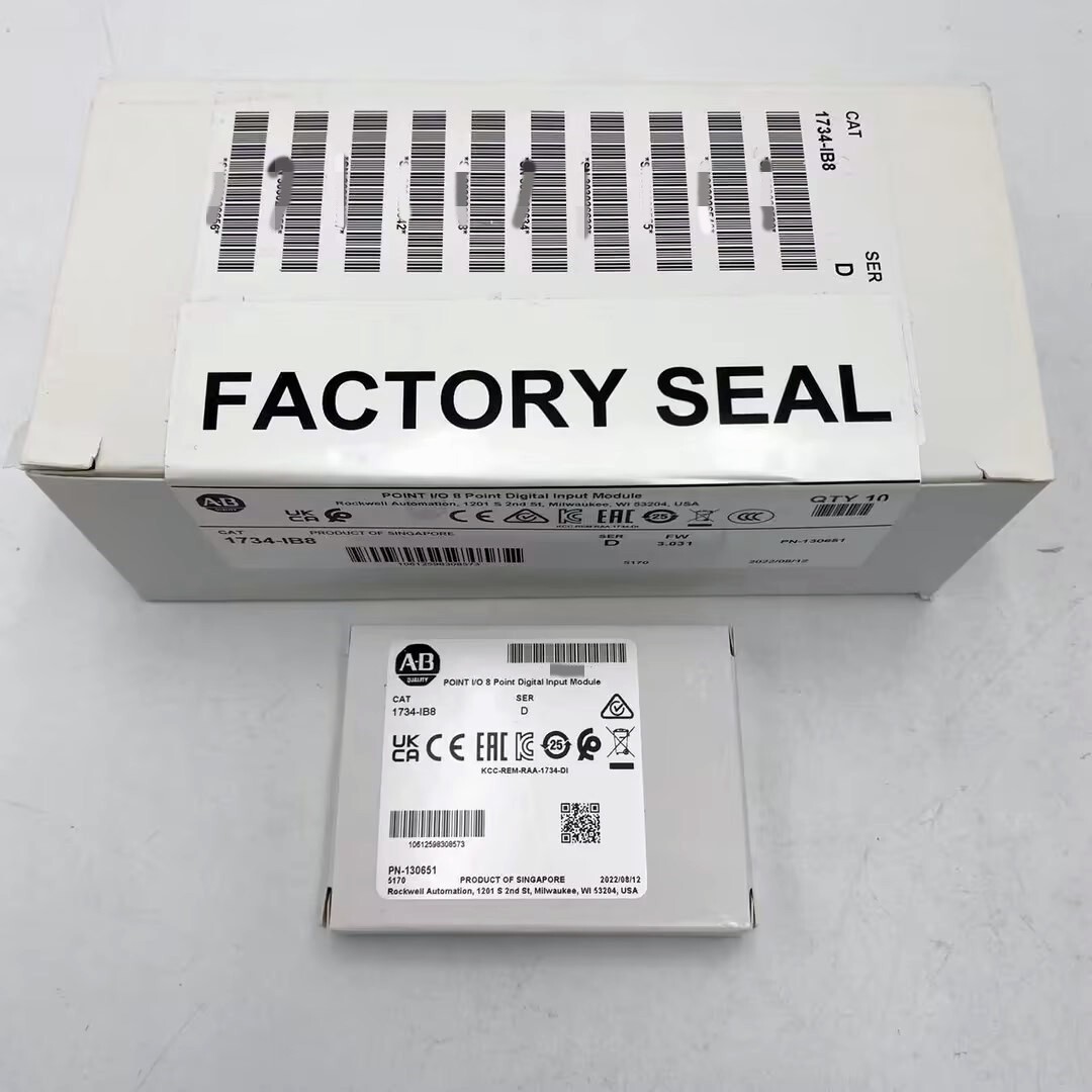 Allen-Bradley 1734-IB8 AB 8Point Digital Input Module 1734IB8 NEW factory Sealed