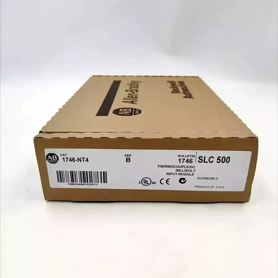 Brand New AB 1746-NT4 ser B SLC 500 Input Module 1746NT4 US 1746-NT4/B Free Ship