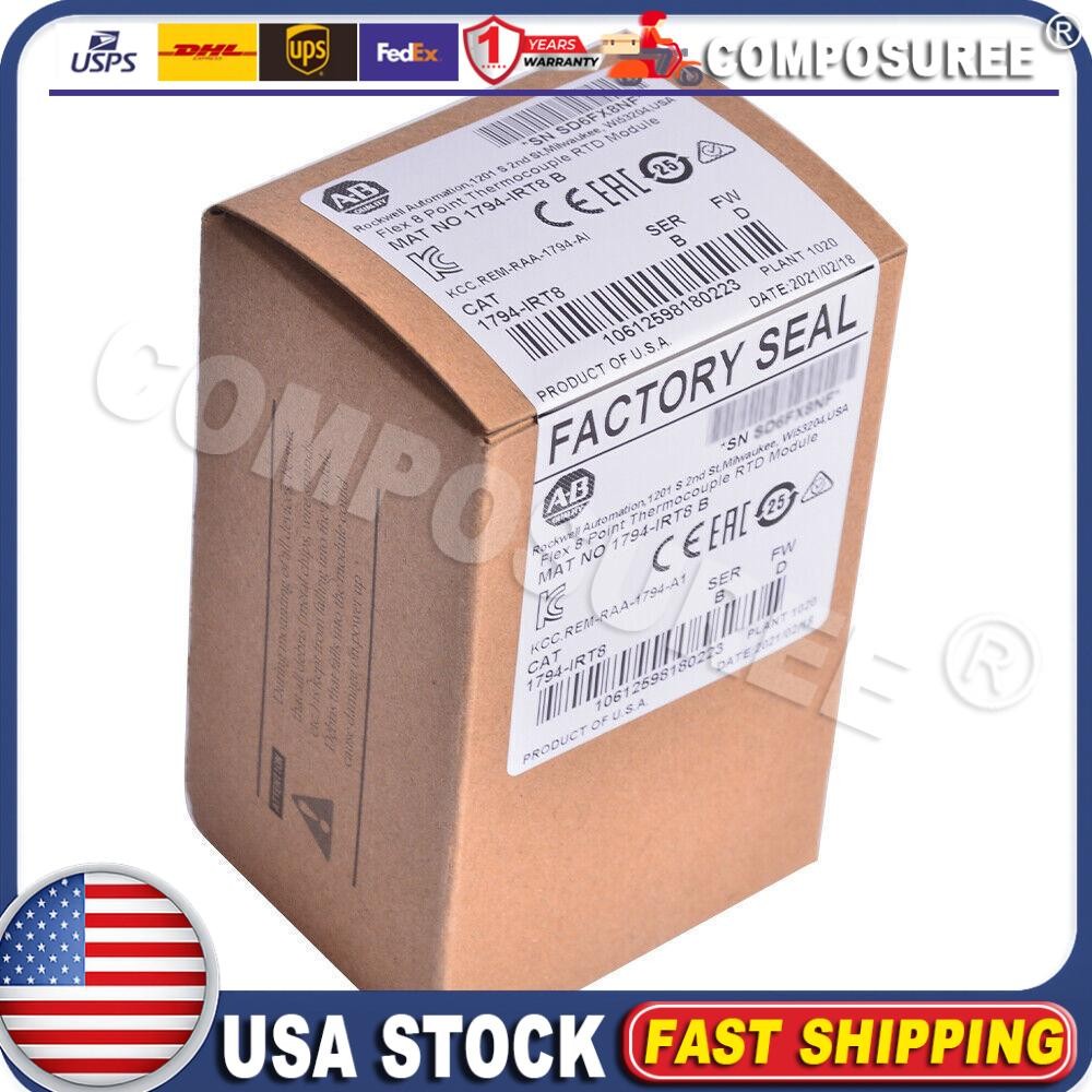 NEW Sealed Allen-Bradley Flex 8 Point Thermocouple RTD Module 1794-IRT8