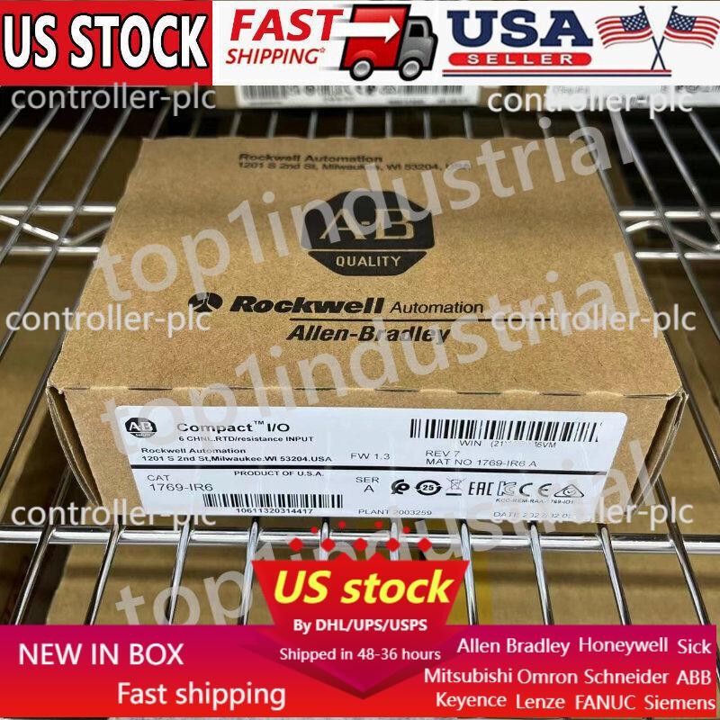 New Factory Sealed AB 1769-IR6 CompactLogix 6 Pt RTD Module 1769IR6 US Free Tax
