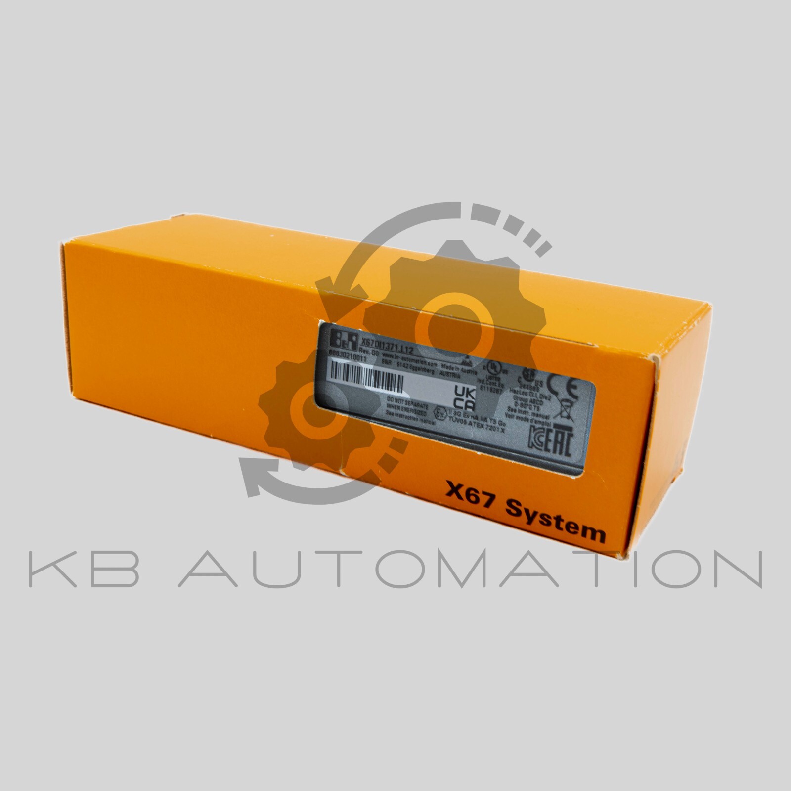 B&R Automation X67DI1371.L12 X67 digital input module, 16 inputs, 24 VDC, sink