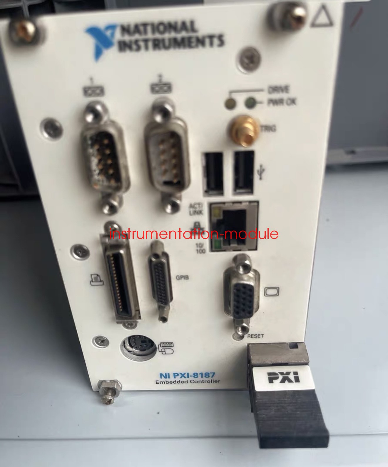 USED National Instruments PXI-8187 3U PXI Bus Test & Measurement Main Controller