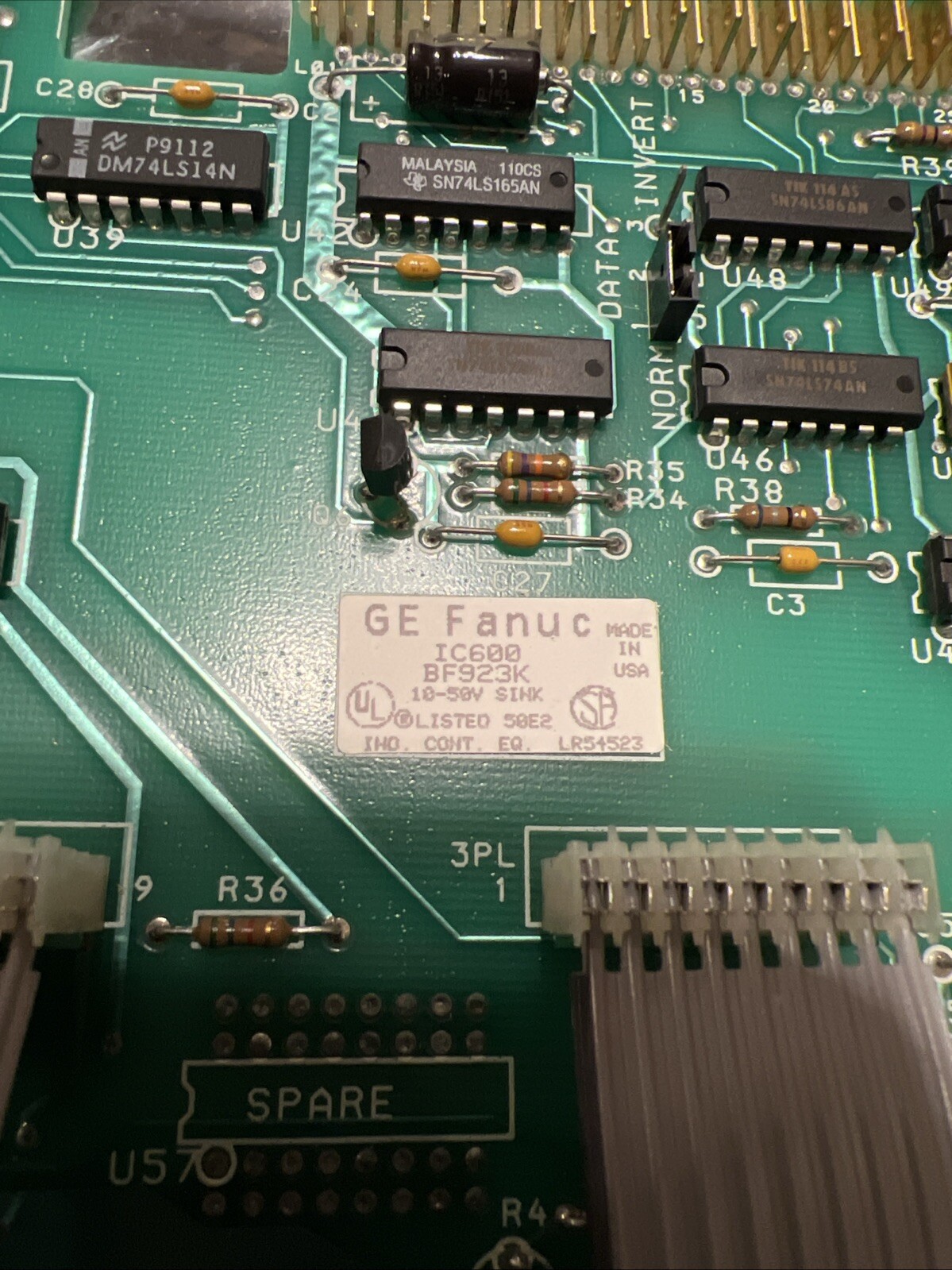 GE FANUC IC600BF923K OUTPUT CARD SINK SERIES SIX 10-50 VDC 32 PT