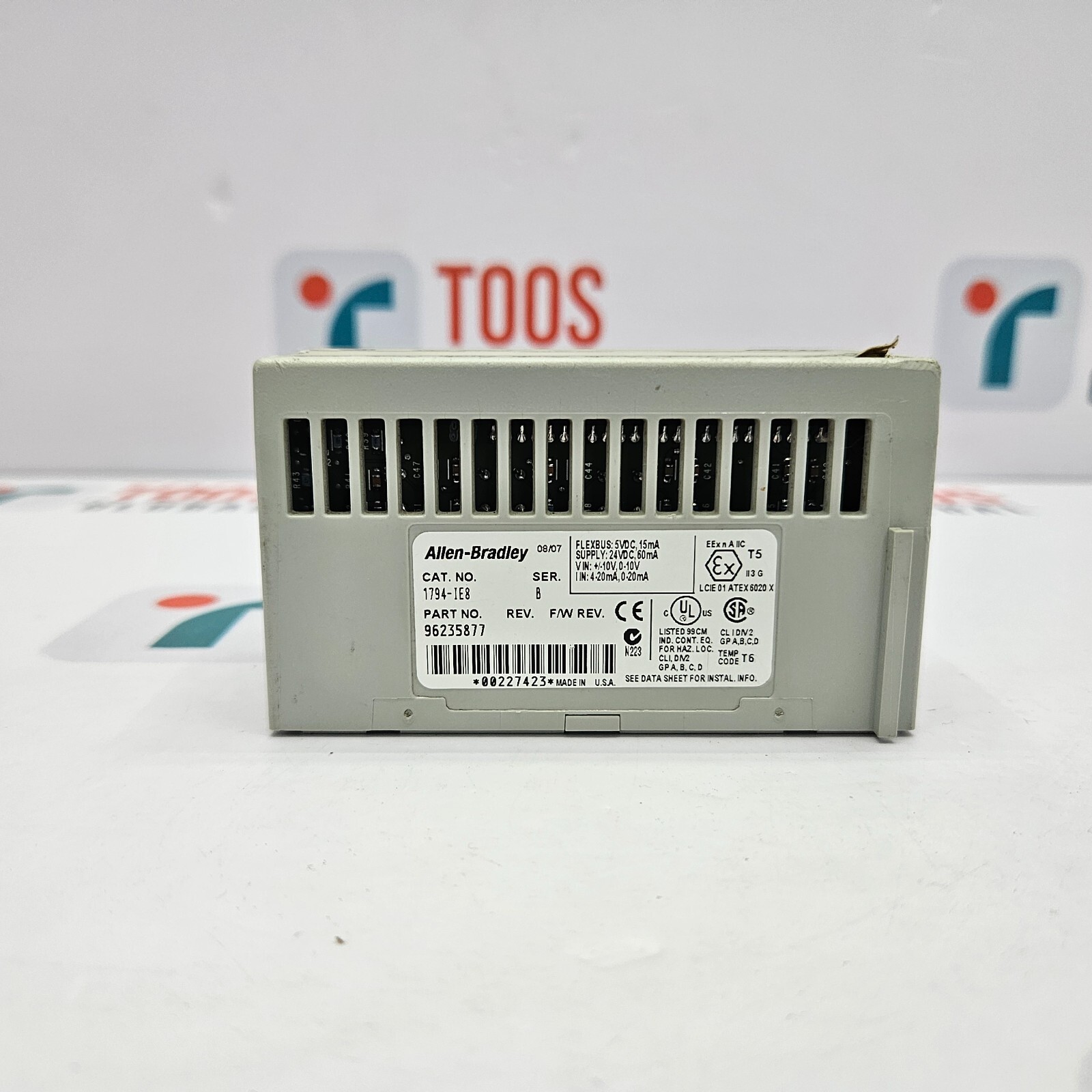 ALLEN BRADLEY 1794-IE8 FLEX I/O 8 Point Analog Input Module