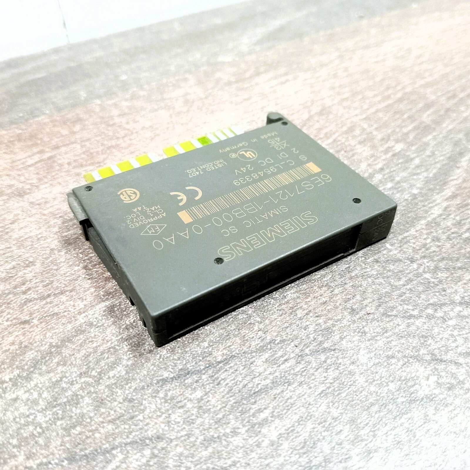 USED | SIEMENS 6ES7121-1BB00-0AA SIMATIC SC ELECTRONIC SUBMODULE 2 DIGITAL INPUT