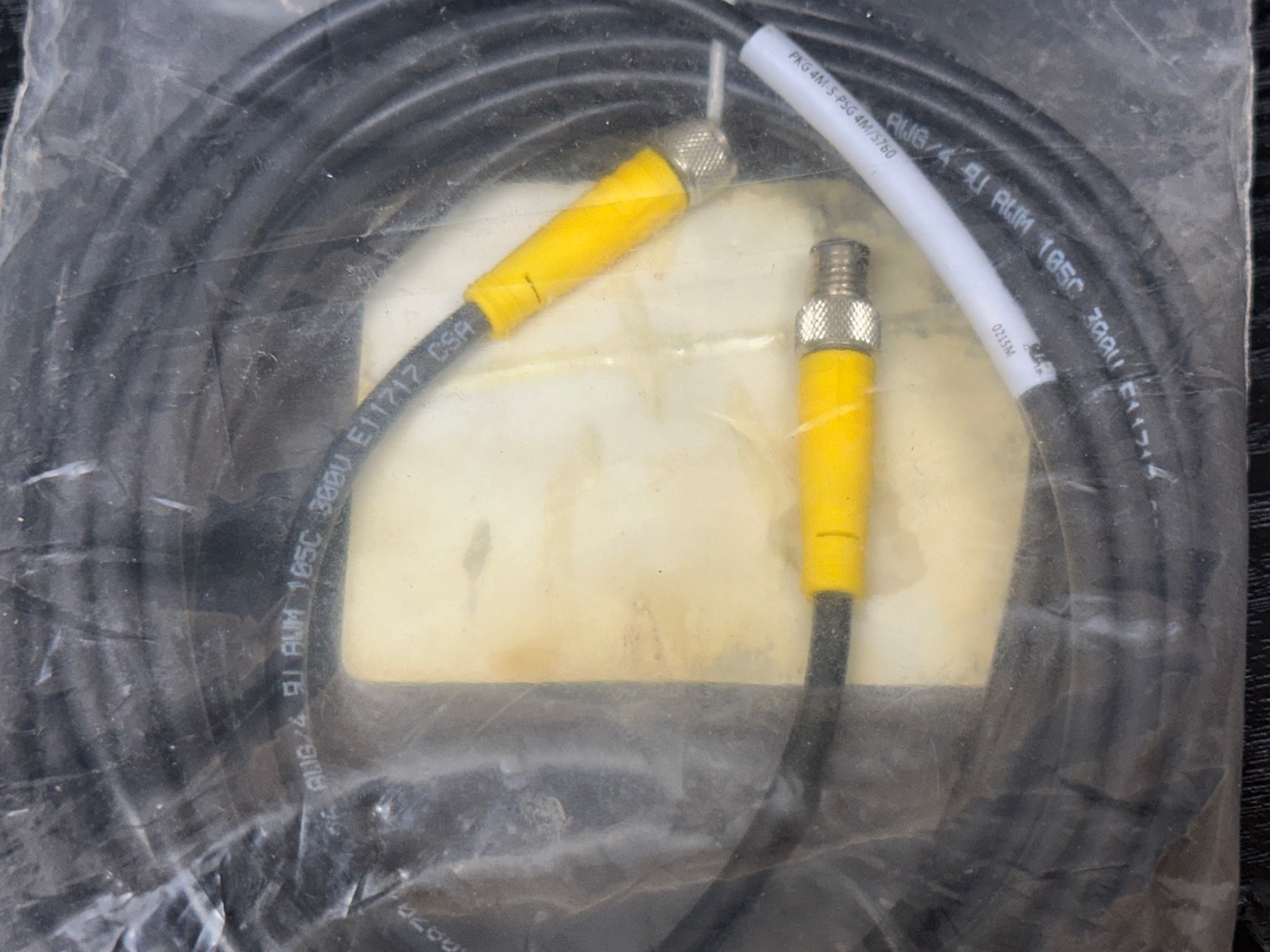 New Turck PKG 4M-5-PSG 4M/S760 U-81420 Double ended Cordset Pico Fast 4m 4x26AWG
