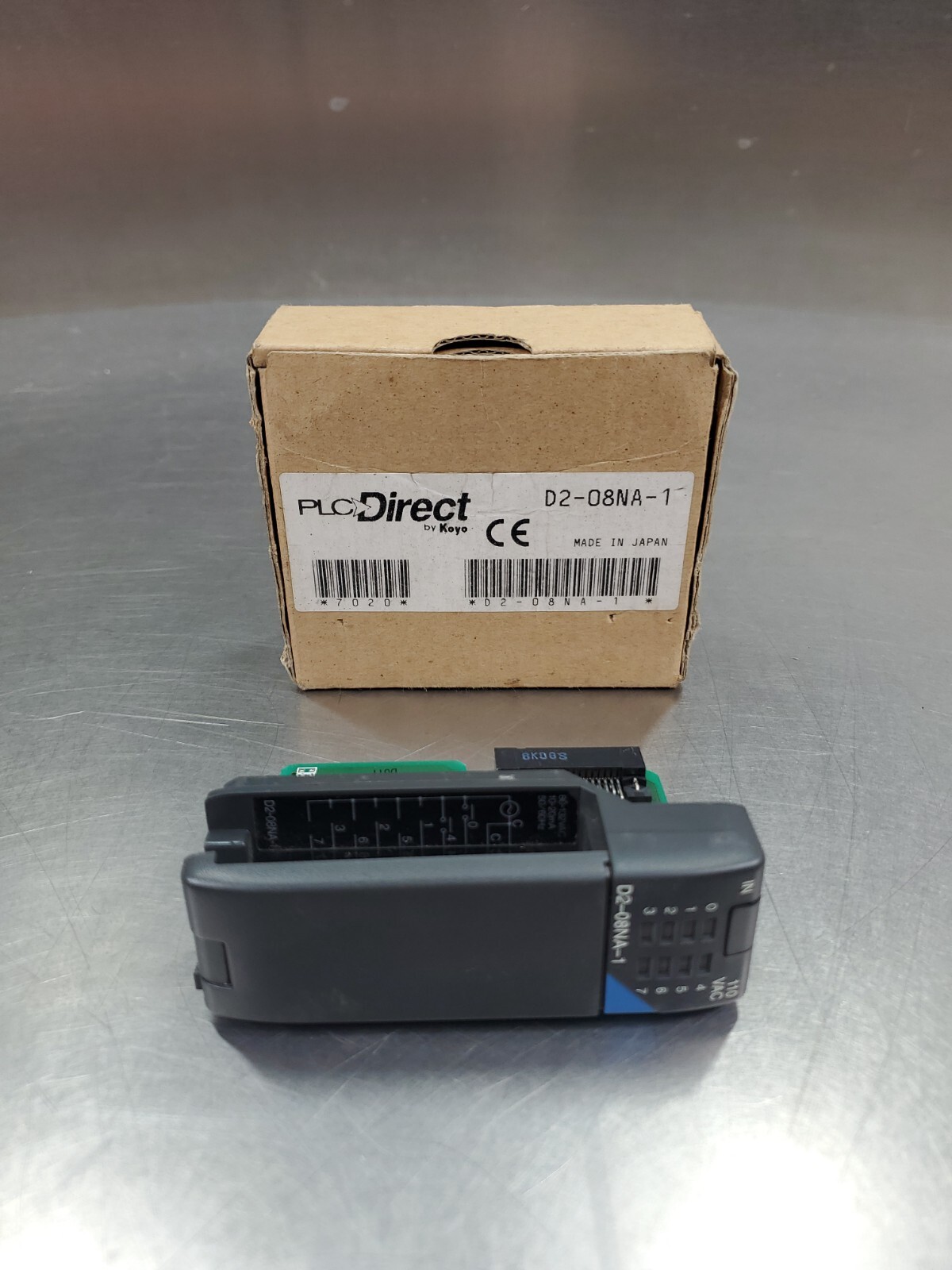 KOYO/PLCDIRECT D2-08NA-1 110VAC INPUT MODULE. 3D-9