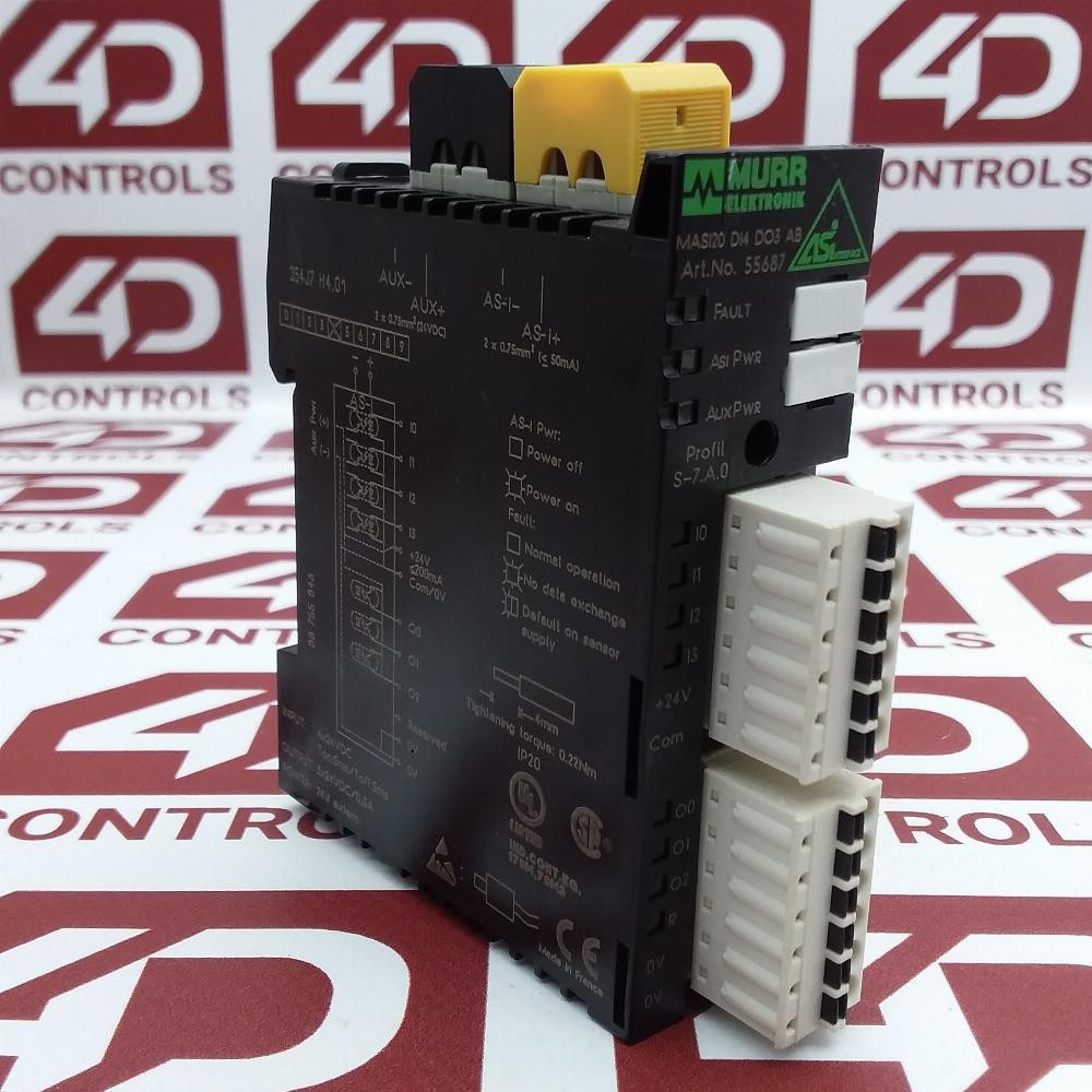 55687 | Murr Elektronic | I/O Module, 4 Digital Inputs, Used (UPP)