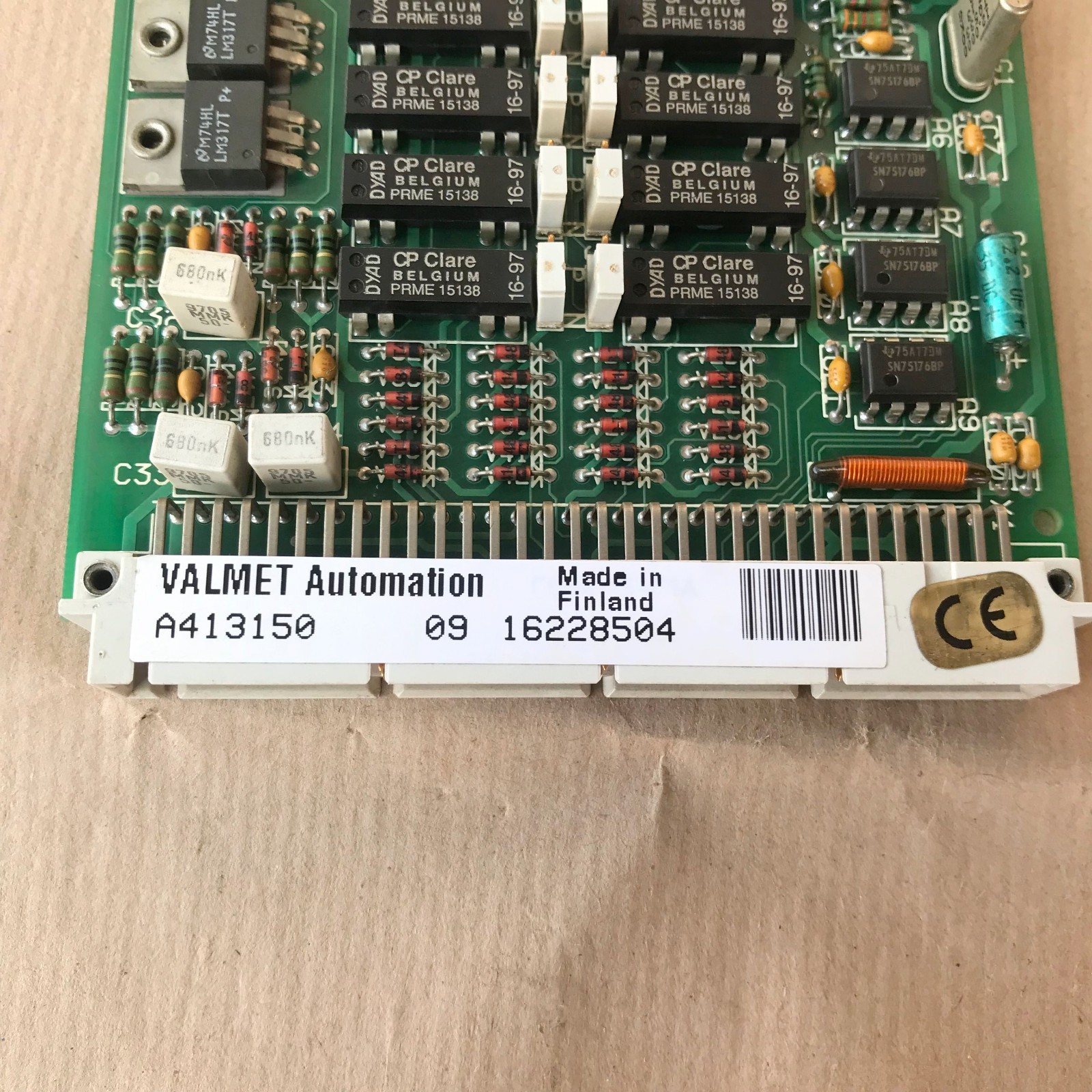 VALMET BOU8 BINARY OUTPUT UNIT A413150