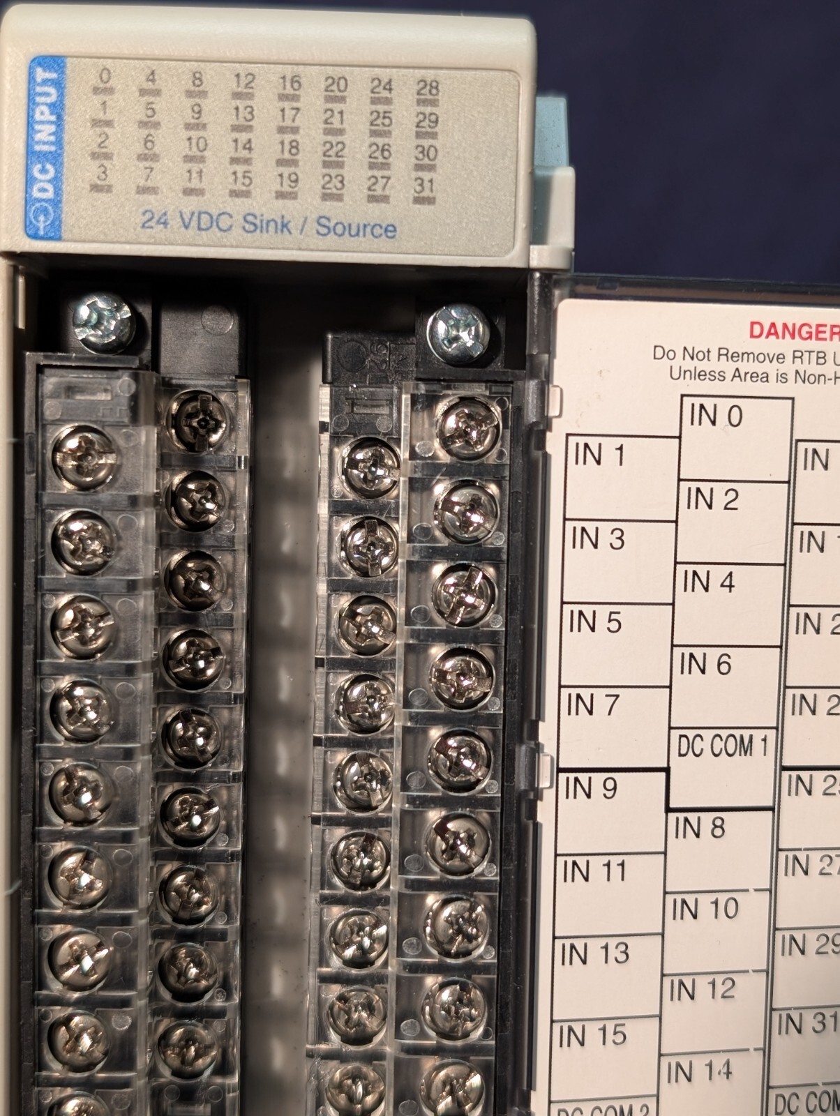 Allen Bradley 1769-IQ32 24V DC CompactLogix Sink/Source Input Module