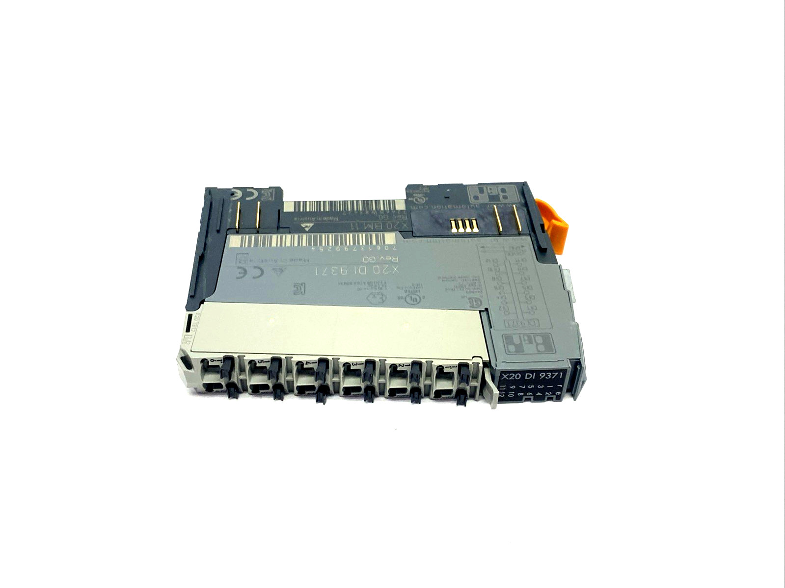 B&R X20DI9371 Digital Input Module, 12 Input, Sink Single Wire Connection 24VDC