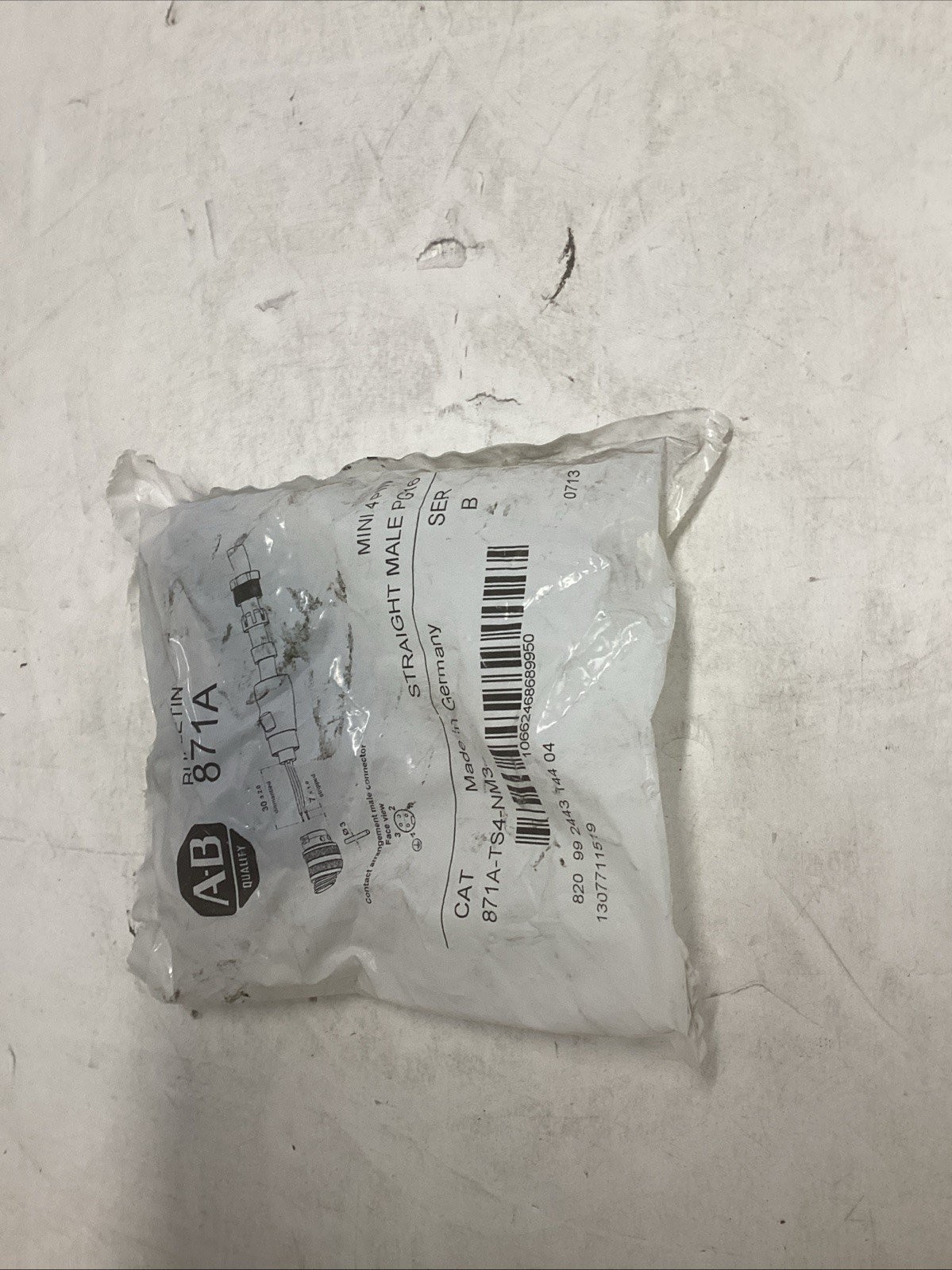 Allen-Bradley 871A-TS4-NM3 Series B H-826