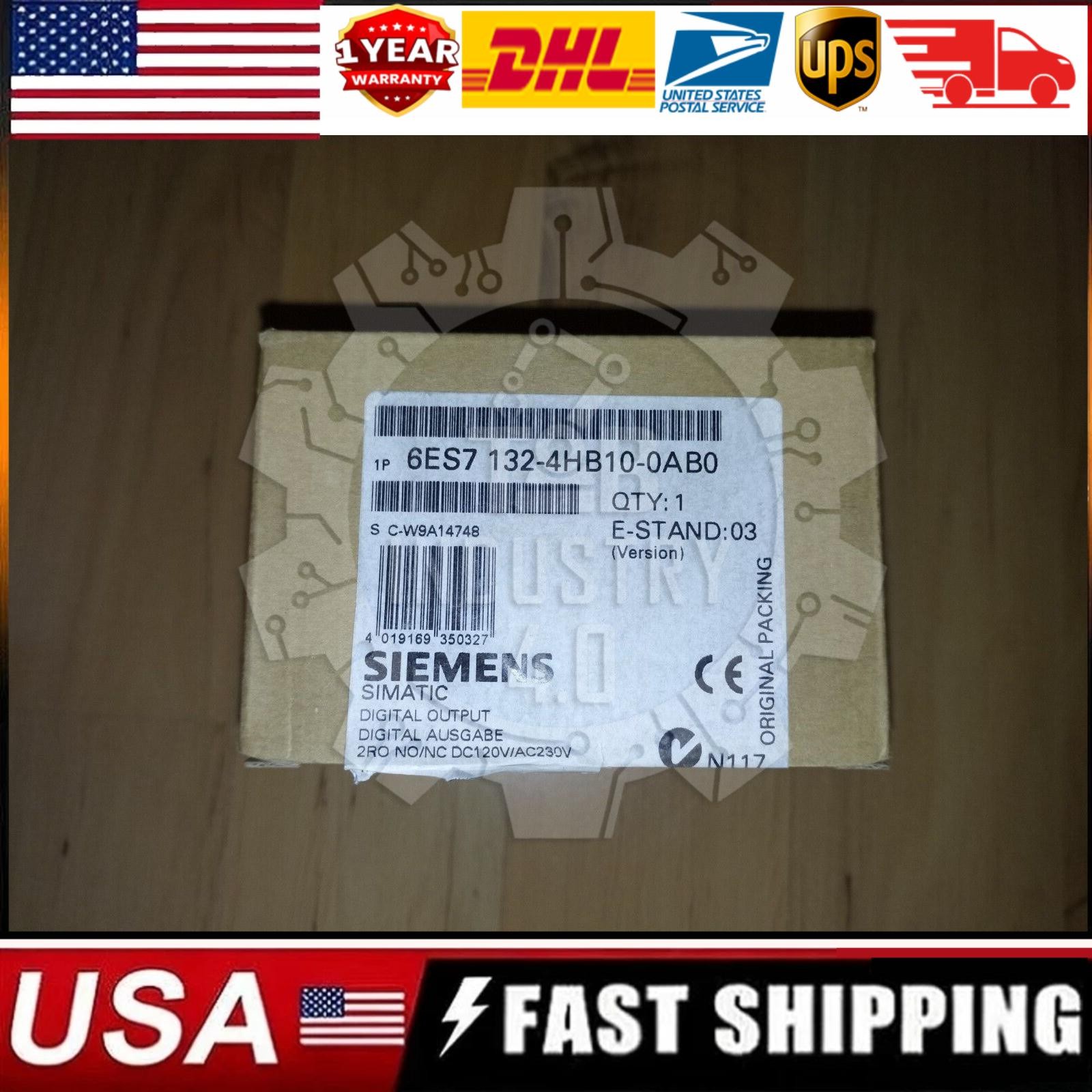 New Siemens SIMATIC DP 5 ELECTRON MODULES 6ES7132-4HB10-0AB0 6ES7 132-4HB10-0AB0