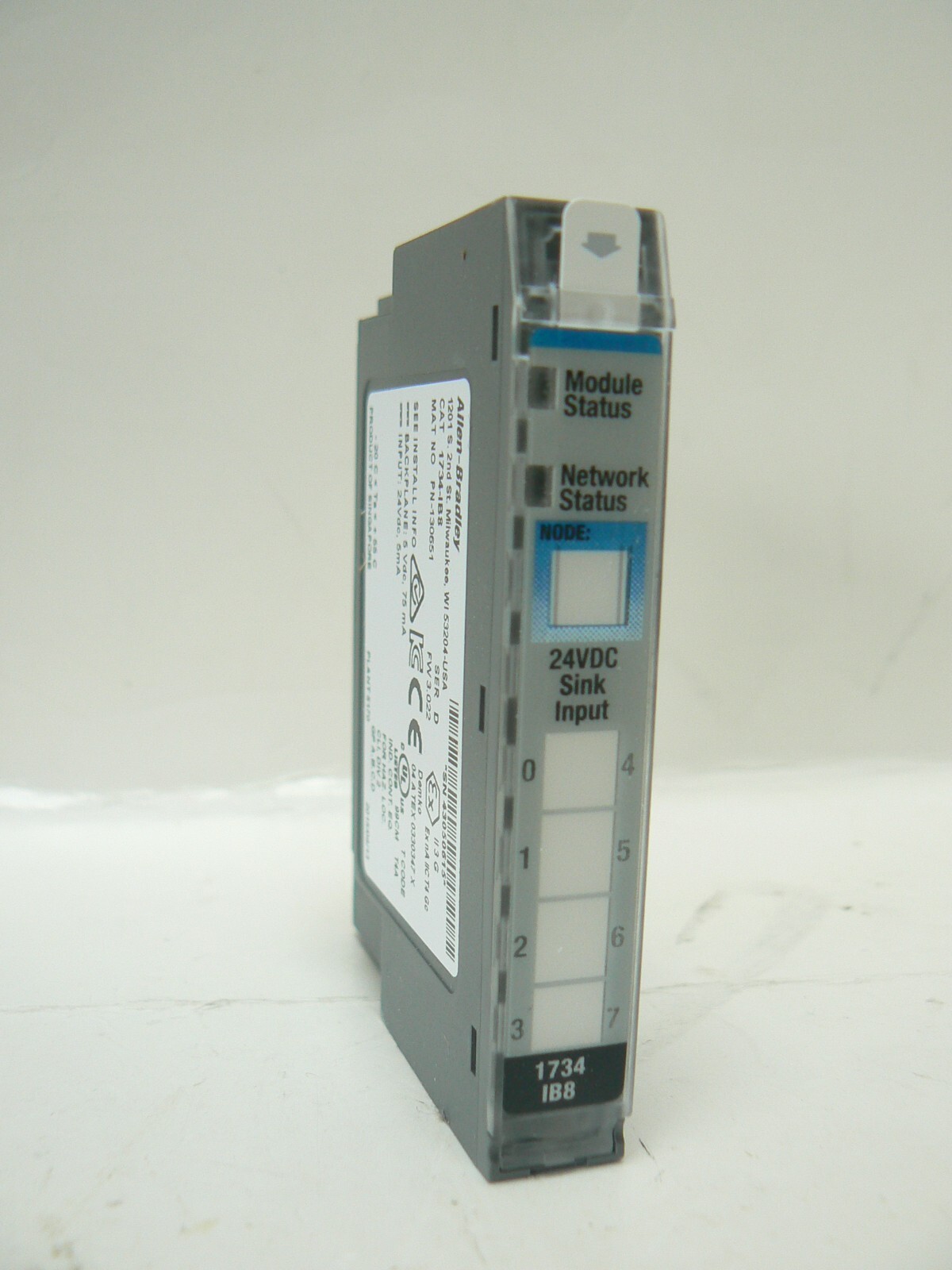 Allen-Bradley Cat. 1734-IB8, P/N 130651, Digital Input Module, NEW (A)