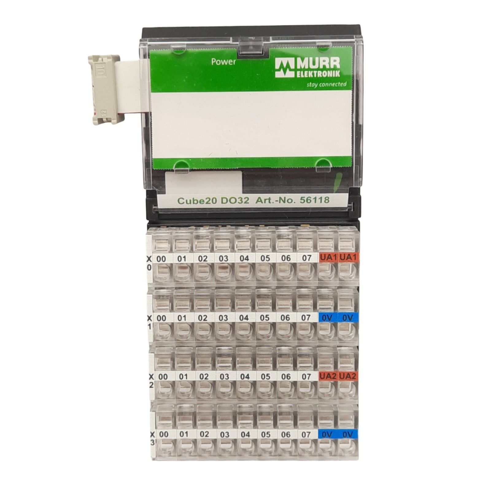 Murr Elektronik 56118 Cube20 DO32 Digital Output Module, 32-Output, 24VDC