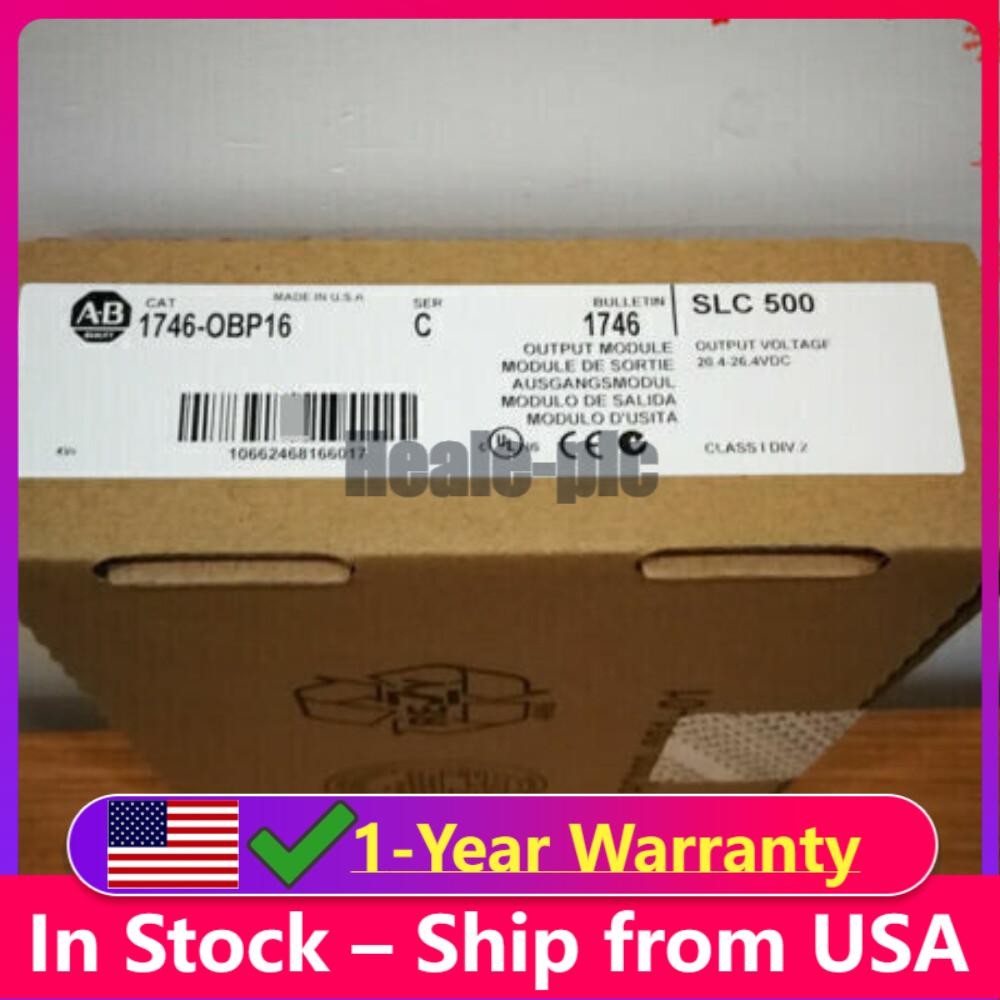 1746-OBP16 AB SLC 500 Output Module New 1PCS Fast Shipping 17460BP16 US Free Tax