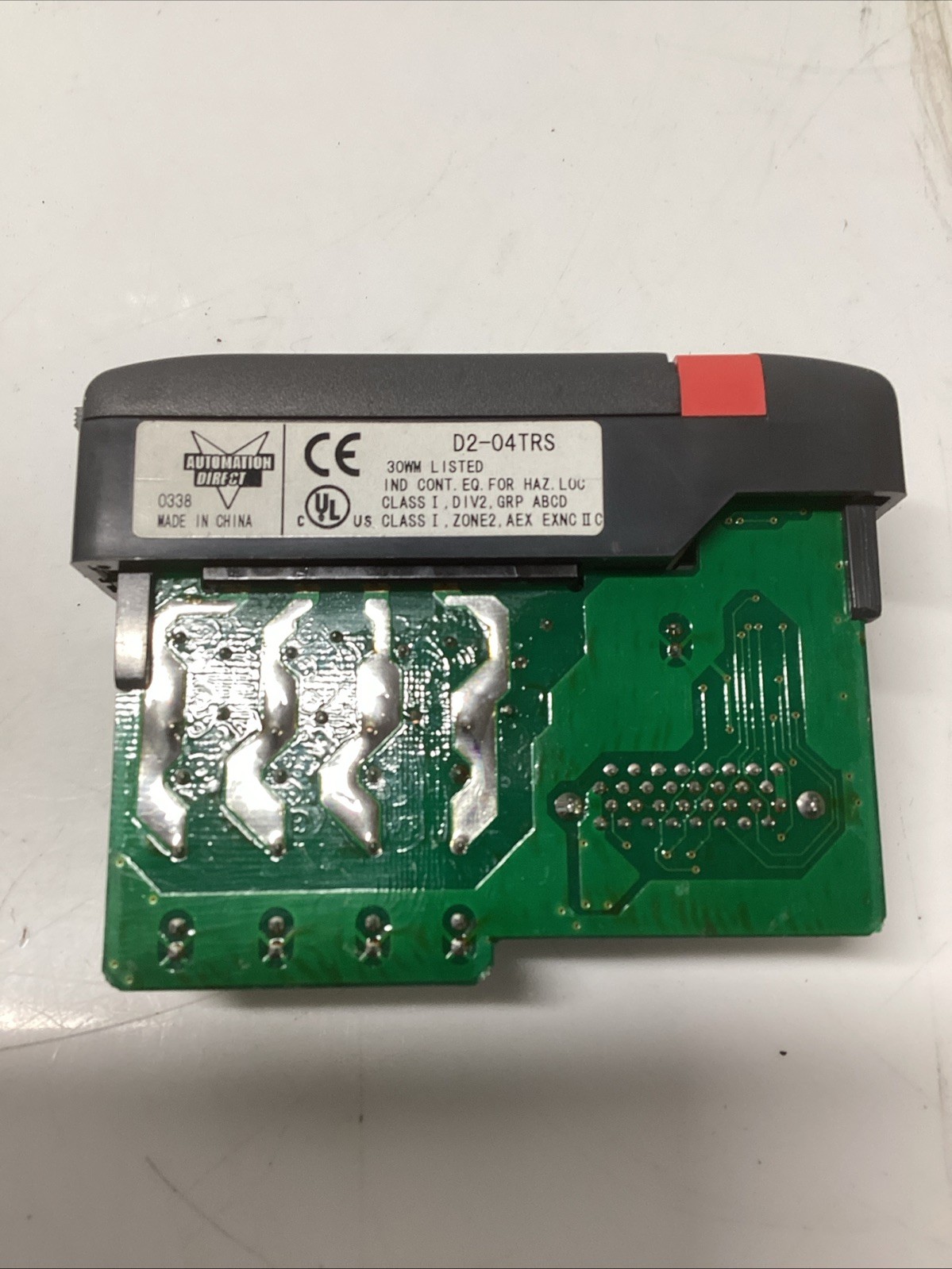 Automation Direct D2-04TRS Relay Module U-653