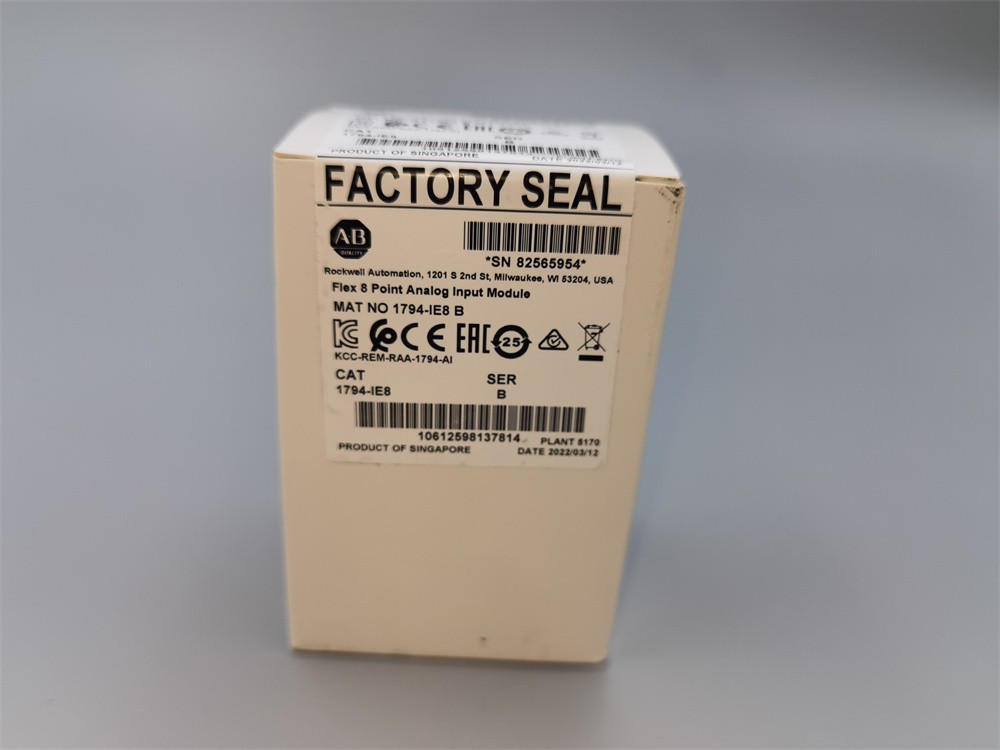 Flex I/O High Density Analog Module 1794IE8 1794-IE8 /B