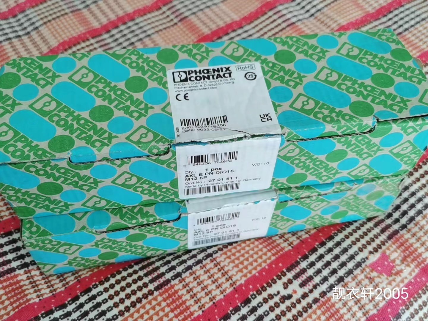 1PCS NEW AXL E PN DIO16 M12 6P 2701511 module Via DHL or FedEx