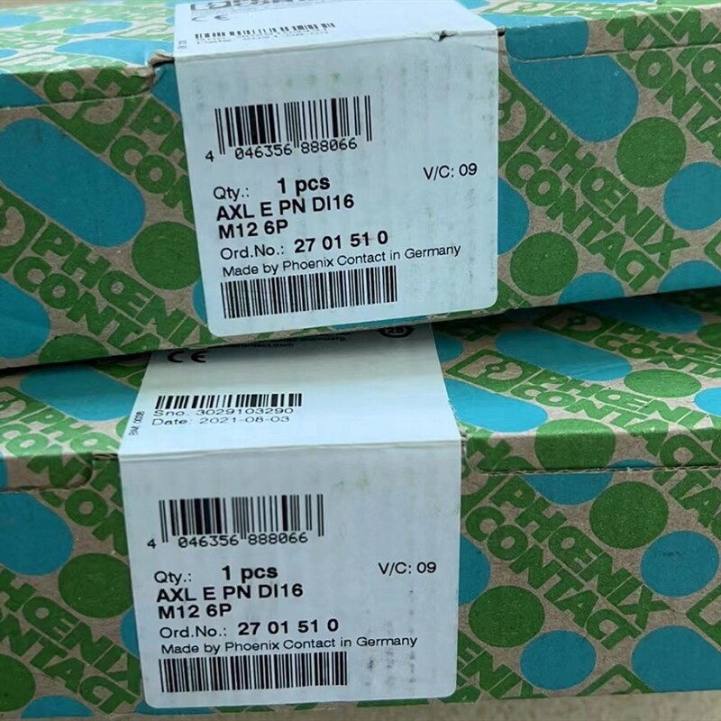 1pcs Phoenix Module AXL E PN DI16 M12 6P Distributed I/O Module 2701510