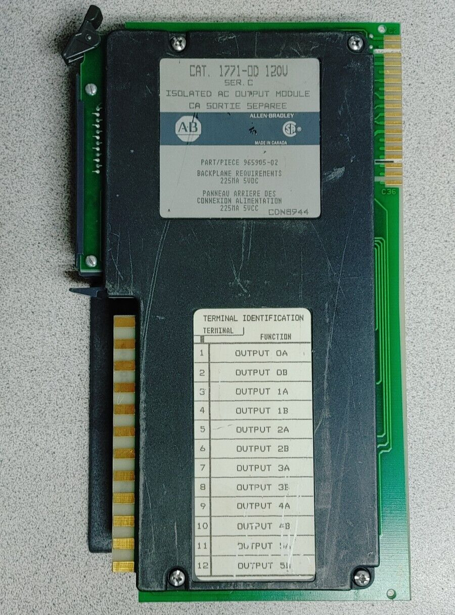 1771-OD 120V SERIES C ISOLATED AC OUTPUT MODULE NEW!! QUANTITY!! WOW!!