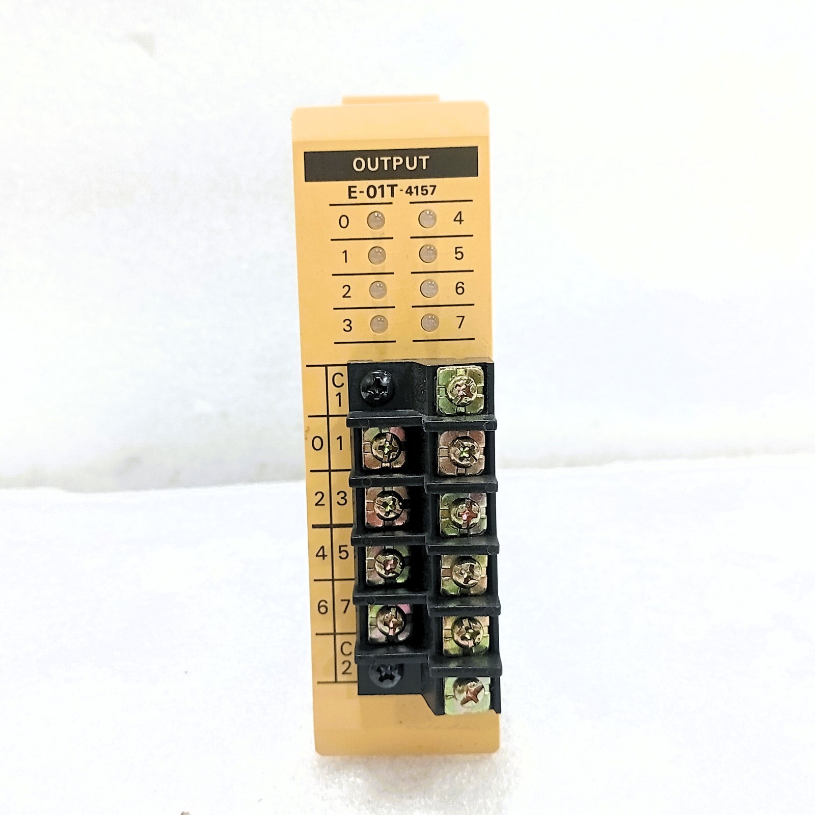 KOYO E-01T-4157 RELAY OUTPUT PROGRAMMABLE CONTROLLER MODULE