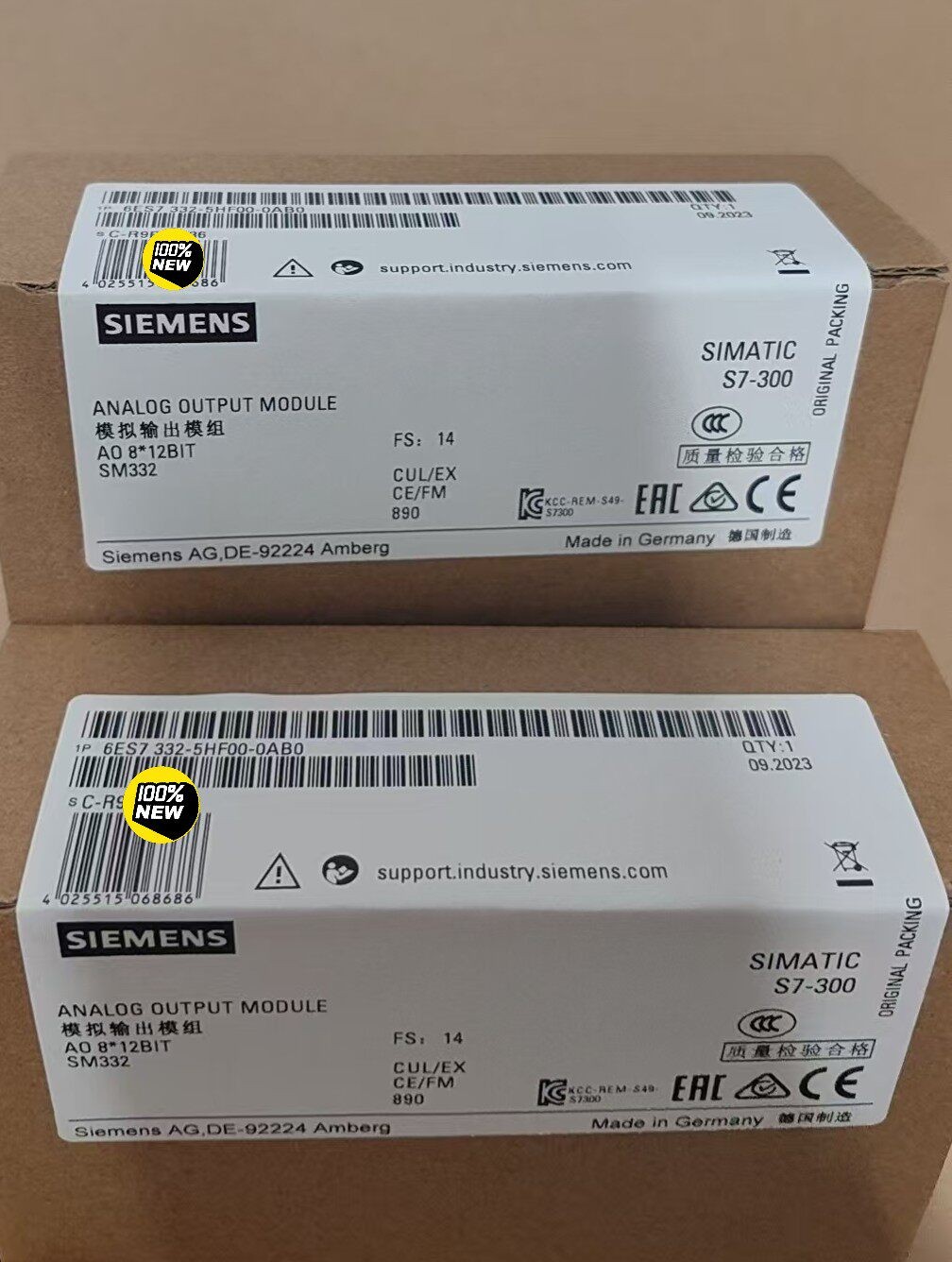 1PC NEW SIEMENS 6ES7332-5HF00-0AB0 PLC Module Fast Shipping