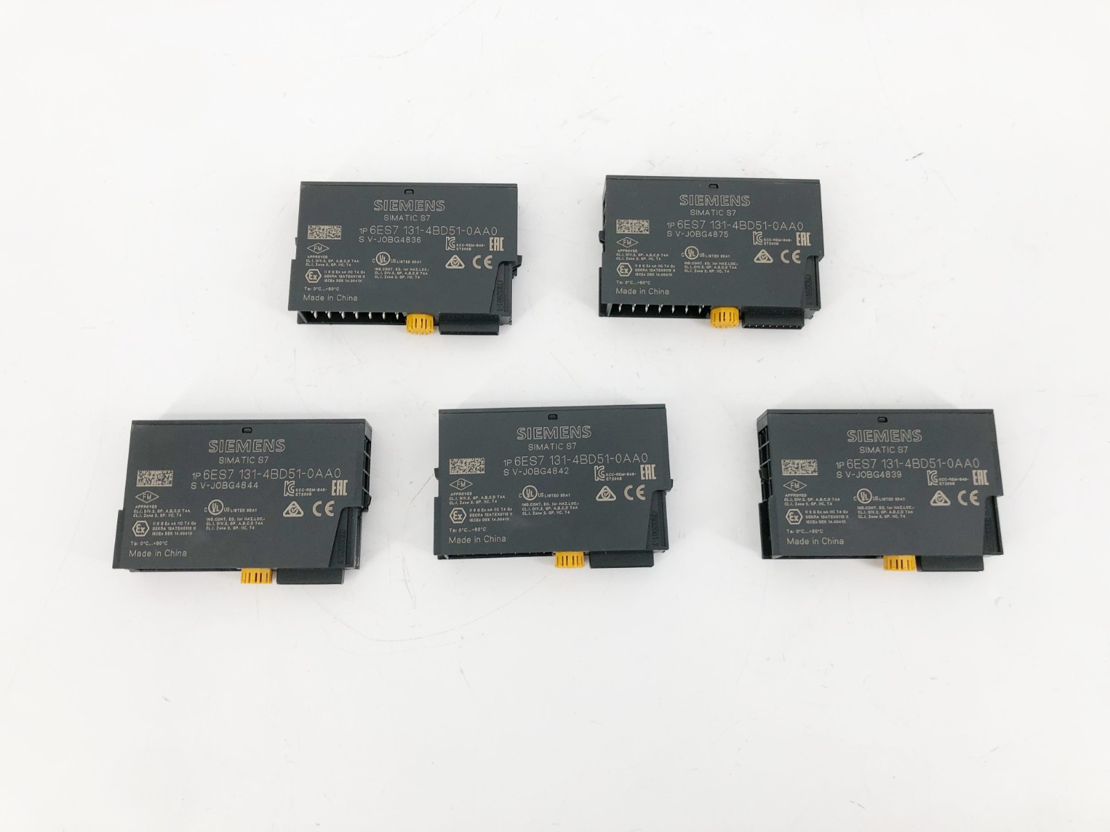 Box of 5 New Siemens 6ES7 131-4BD51-0AA0 Digital Input Modules Simatic ET 200S