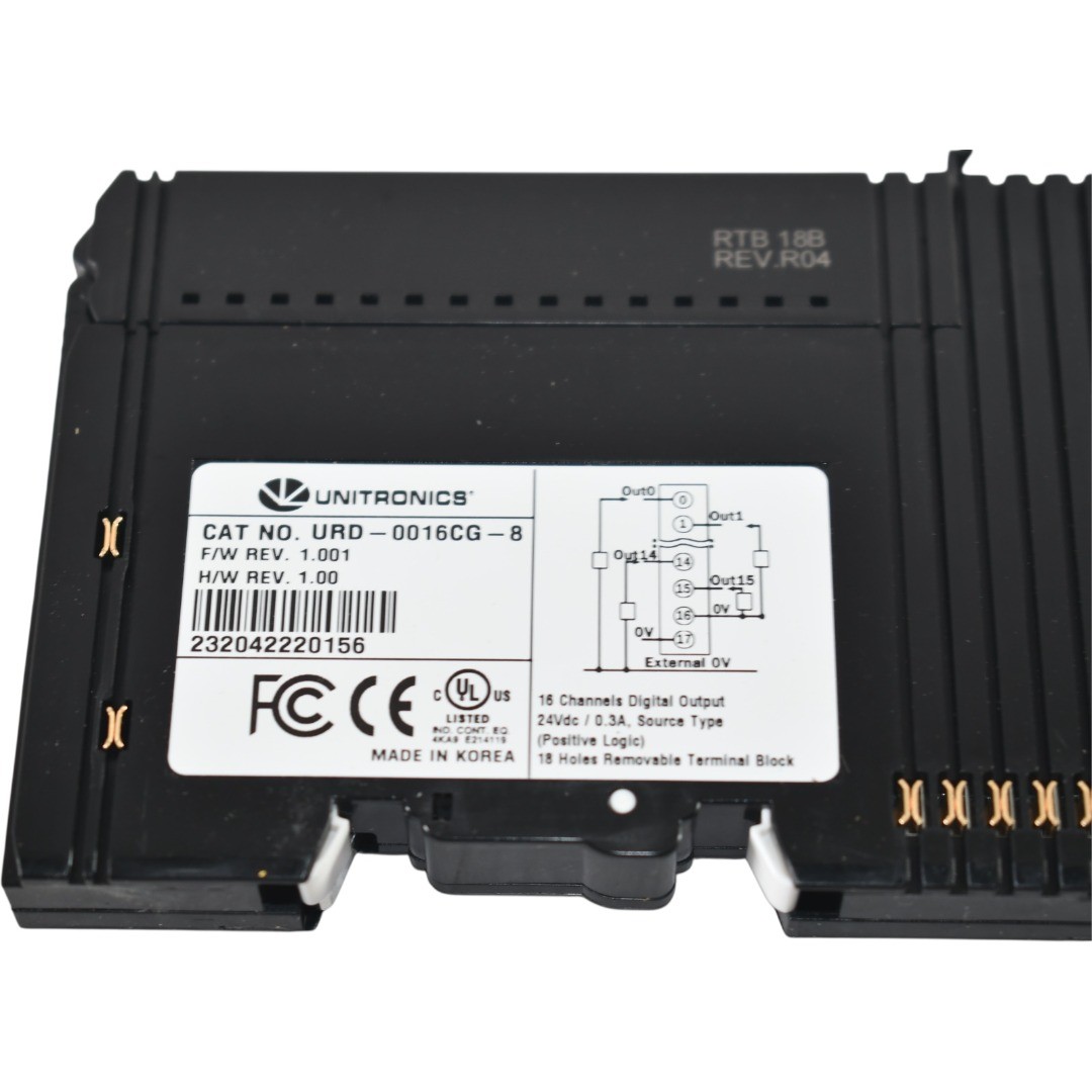 NEW Unitronics URD-0016CG-8 UniStream 16-Channel Digital Output Module
