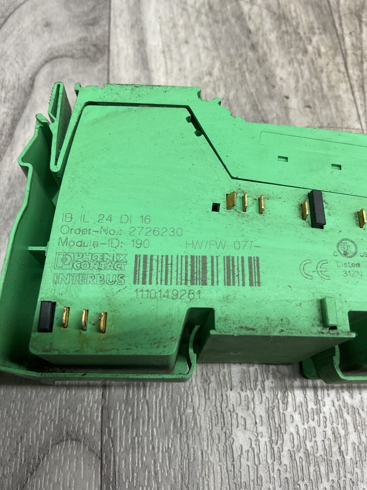 PHOENIX CONTACT, IB IL 24 DI 16, Analog module 2726230 #4005B19