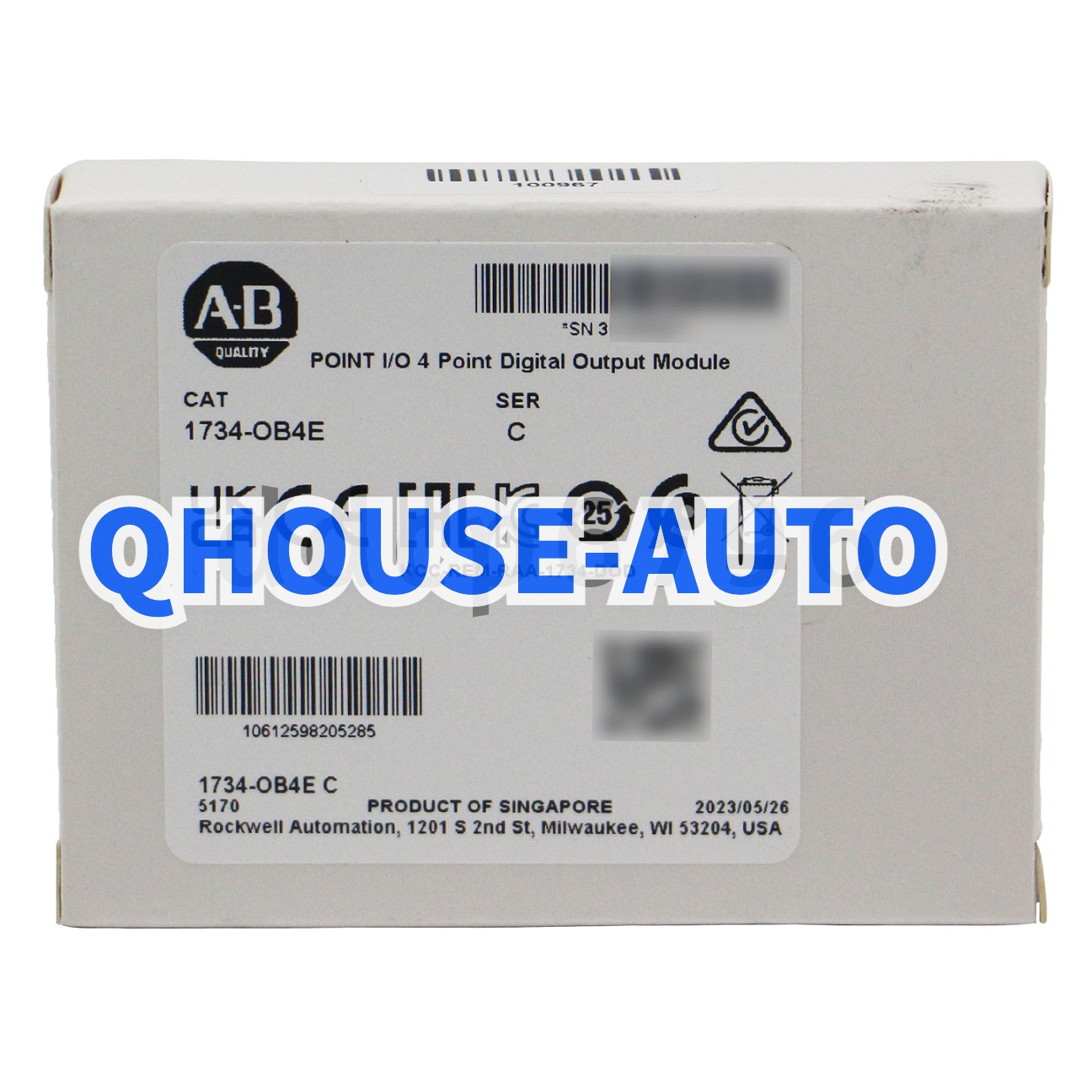 Allen Bradley 1734-OB4E/C POINT I/O 4 Point Digital Output Module New Brand AB