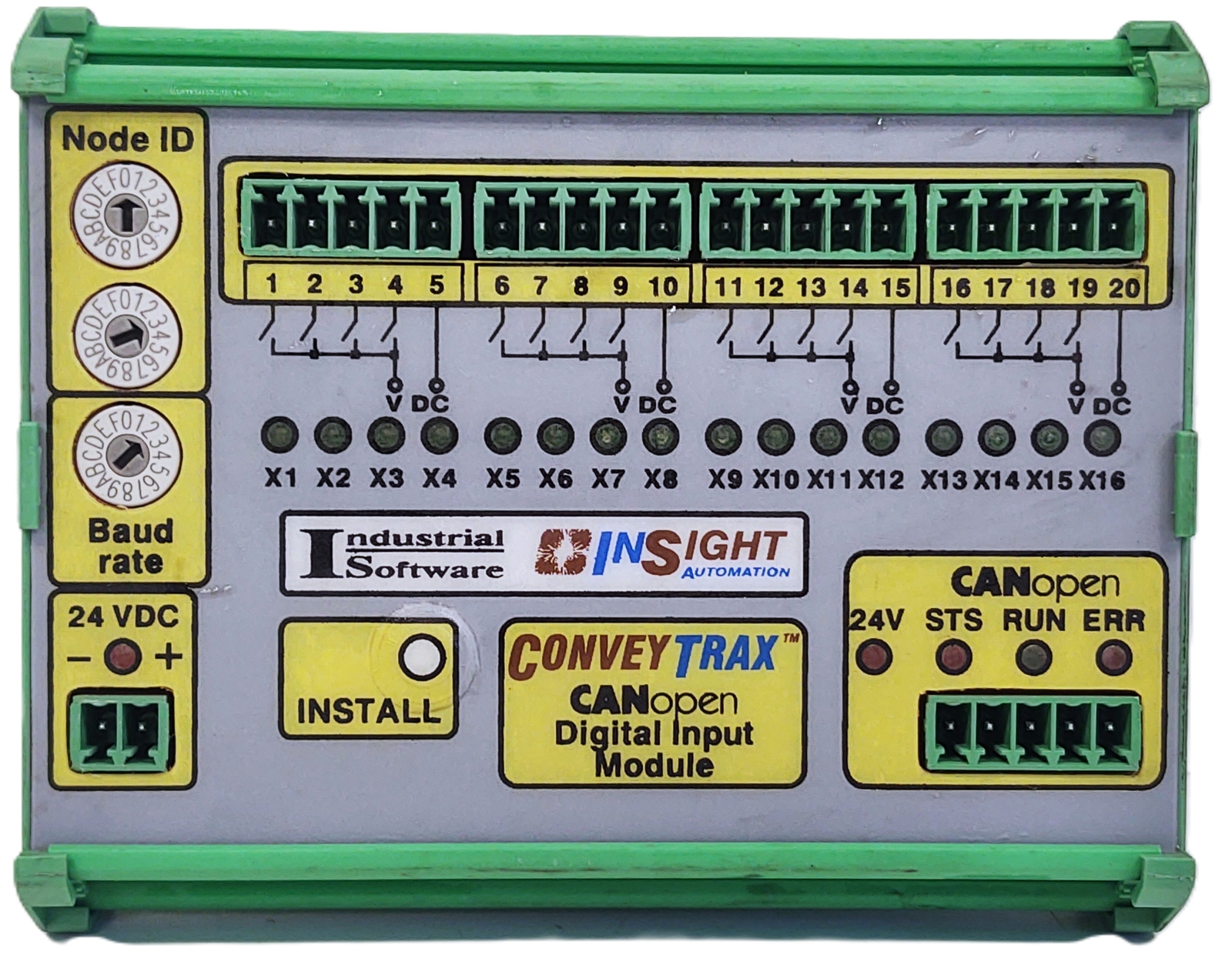 Industrial Software 0X36314944 0x49 CONVEYTRAX PLC Digital Input Module