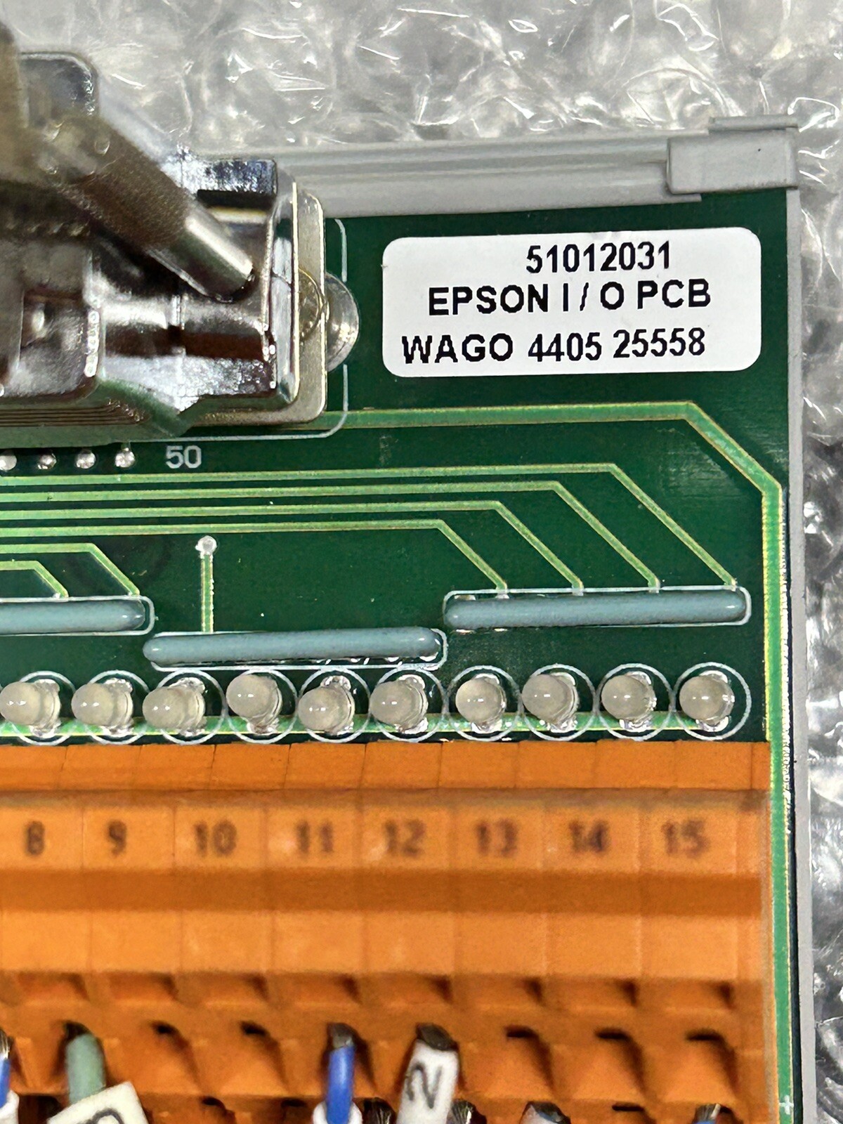 WAGO 51012031 I/O PCB SPL for EPSON SRC520_MULTIPLE IN STOCK_WARRANTY_FAST SHIP!