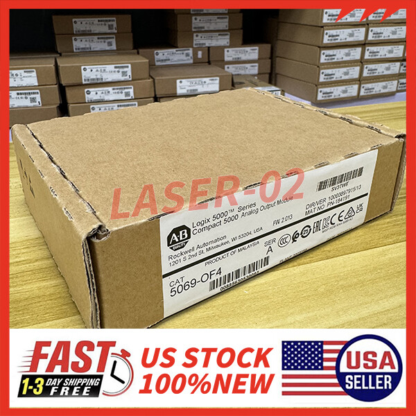 Allen-Bradley Newest 5069-OF4 /A CompactLogix 5000 Analog Output Module PLC